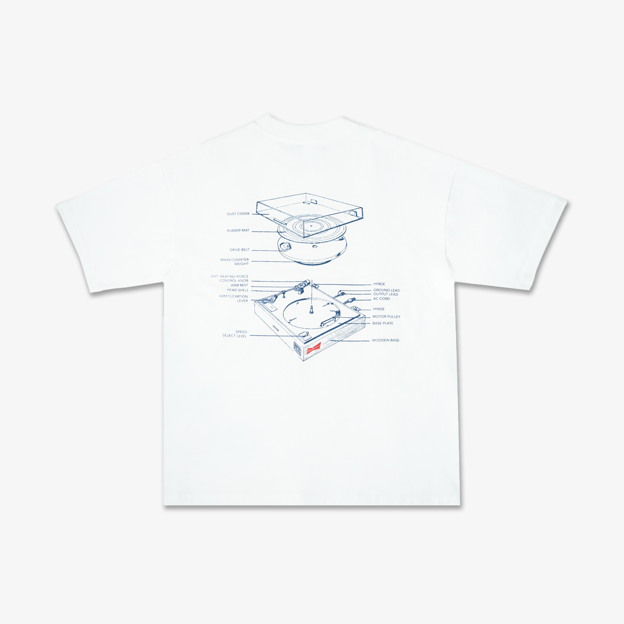 Superkicks | SUPERKICKS X BUDWEISER TEE { THE BLUEPRINT - view 5