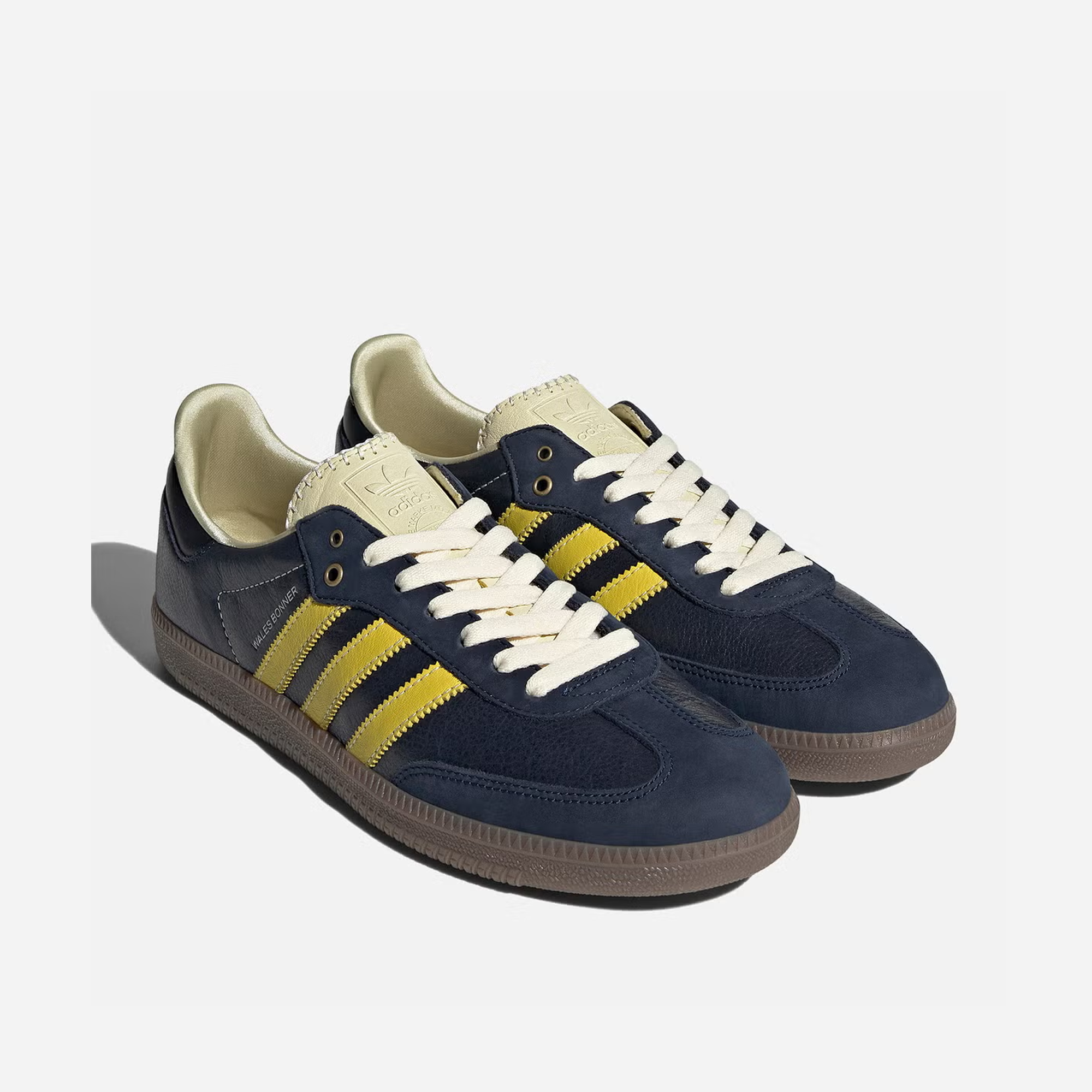 Adidas Wales Bonner x Samba 'Collegiate Navy Yellow' - view 2