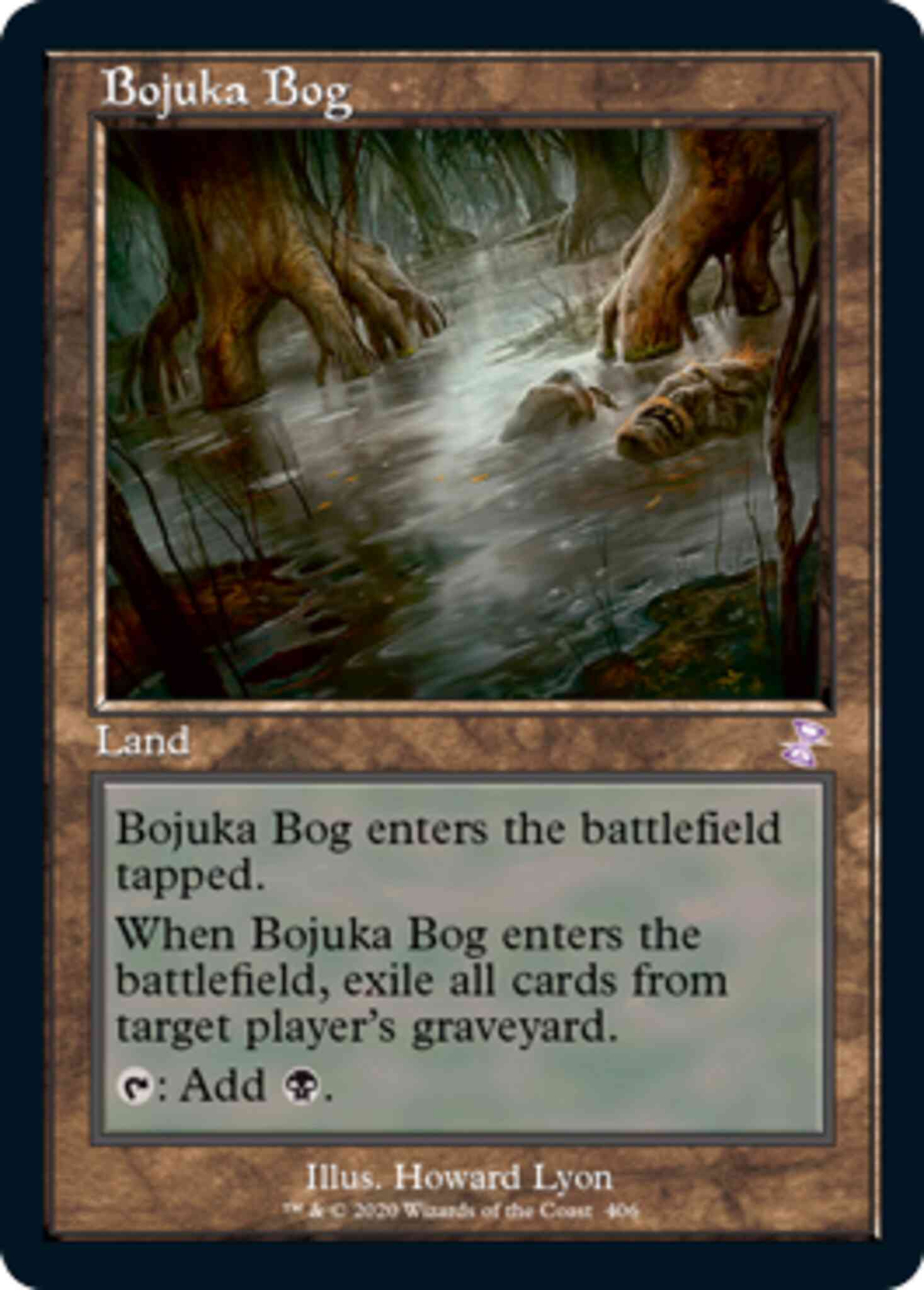 Bojuka bog 406 – Magic Bojuka Bog [406] [Time Spiral Remastered] [Non-Foil]