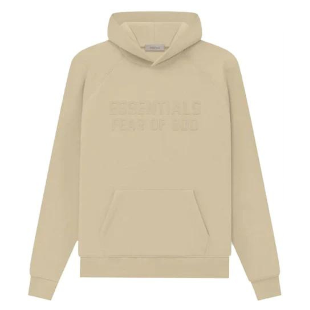 Cop Underdog Fear Of God Essentials Hoodie Sand SS23