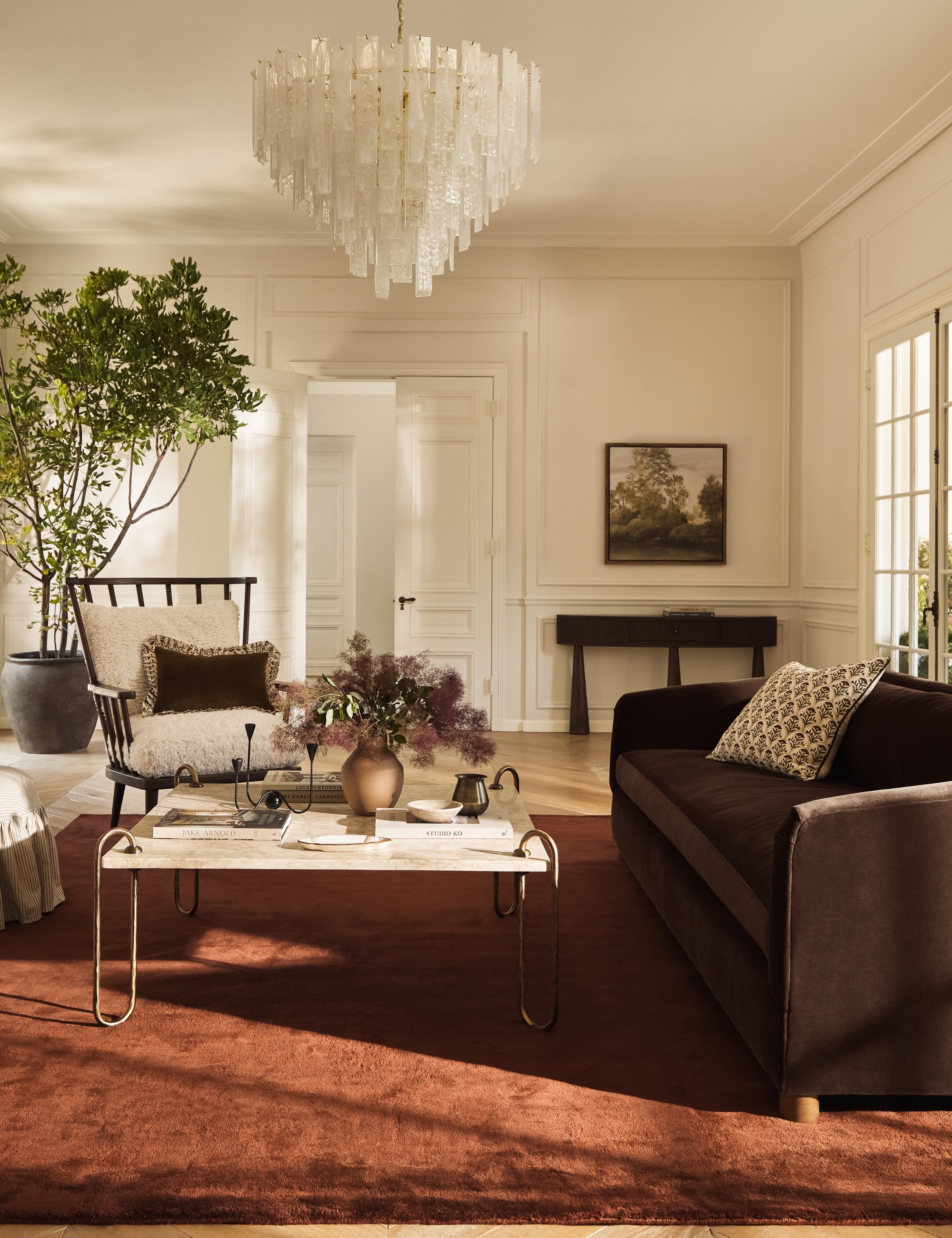 Lulu and Georgia Fletcher Console Table – Cocoa - view 2