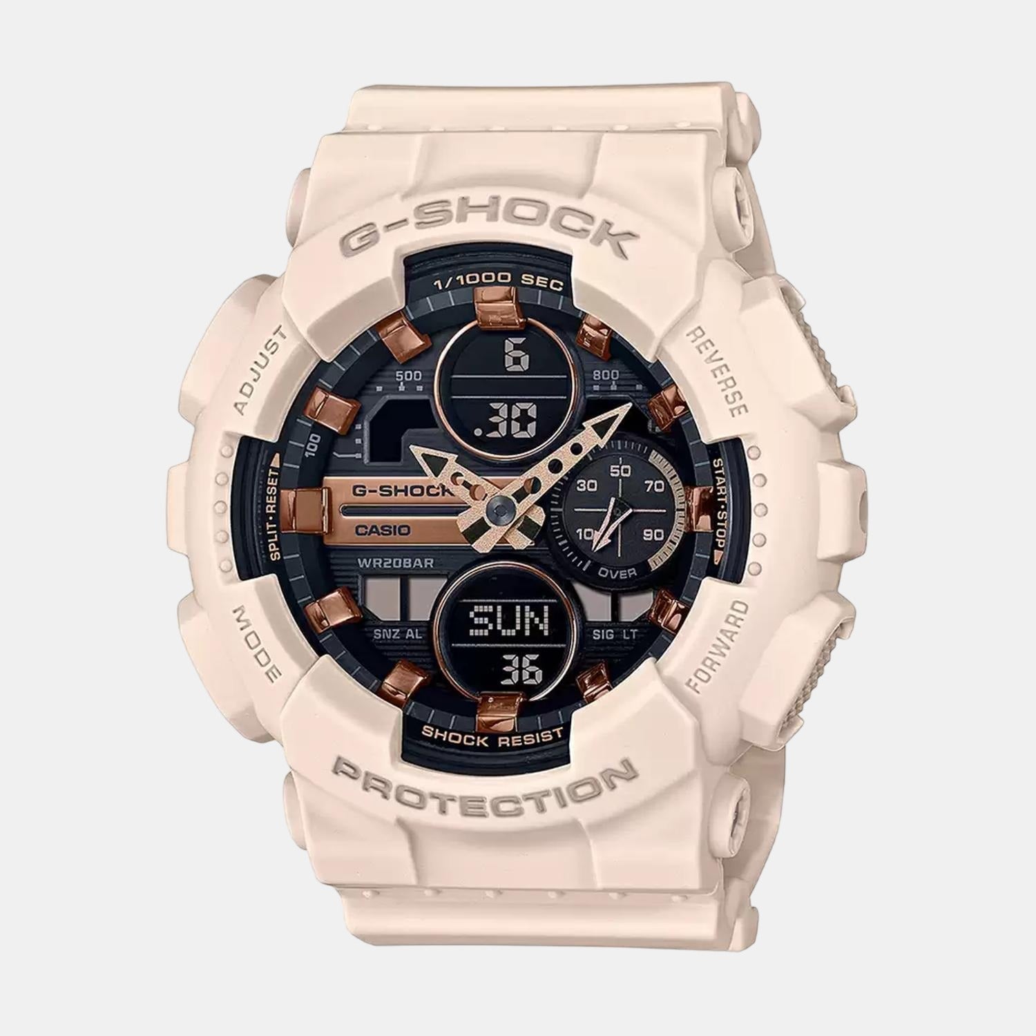 Casio G-Shock Women Quartz Black Dial Analog-Digital Resin Watch G1061 - view 2