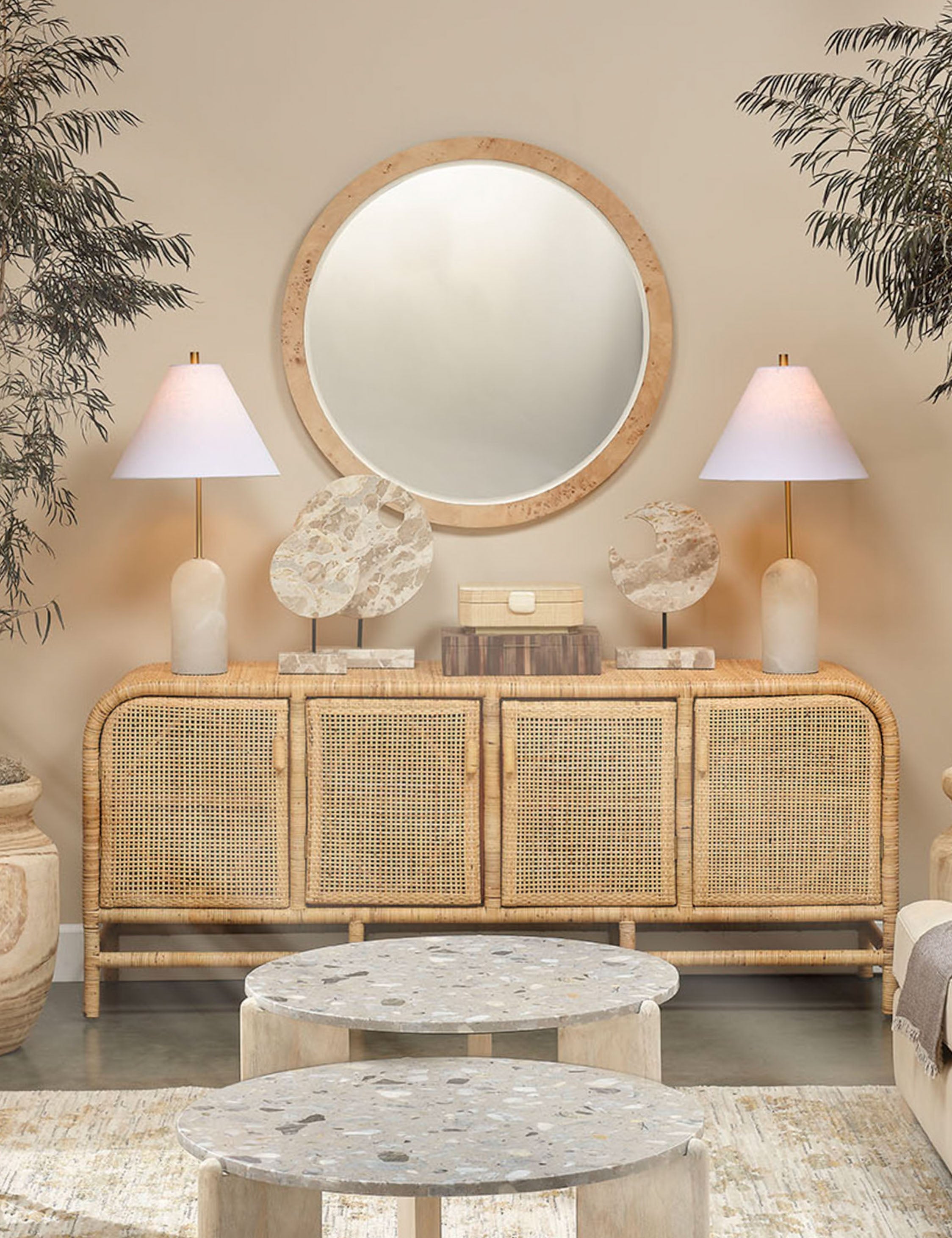 Lulu and Georgia Rehmat Table Lamp – Alabaster - view 2
