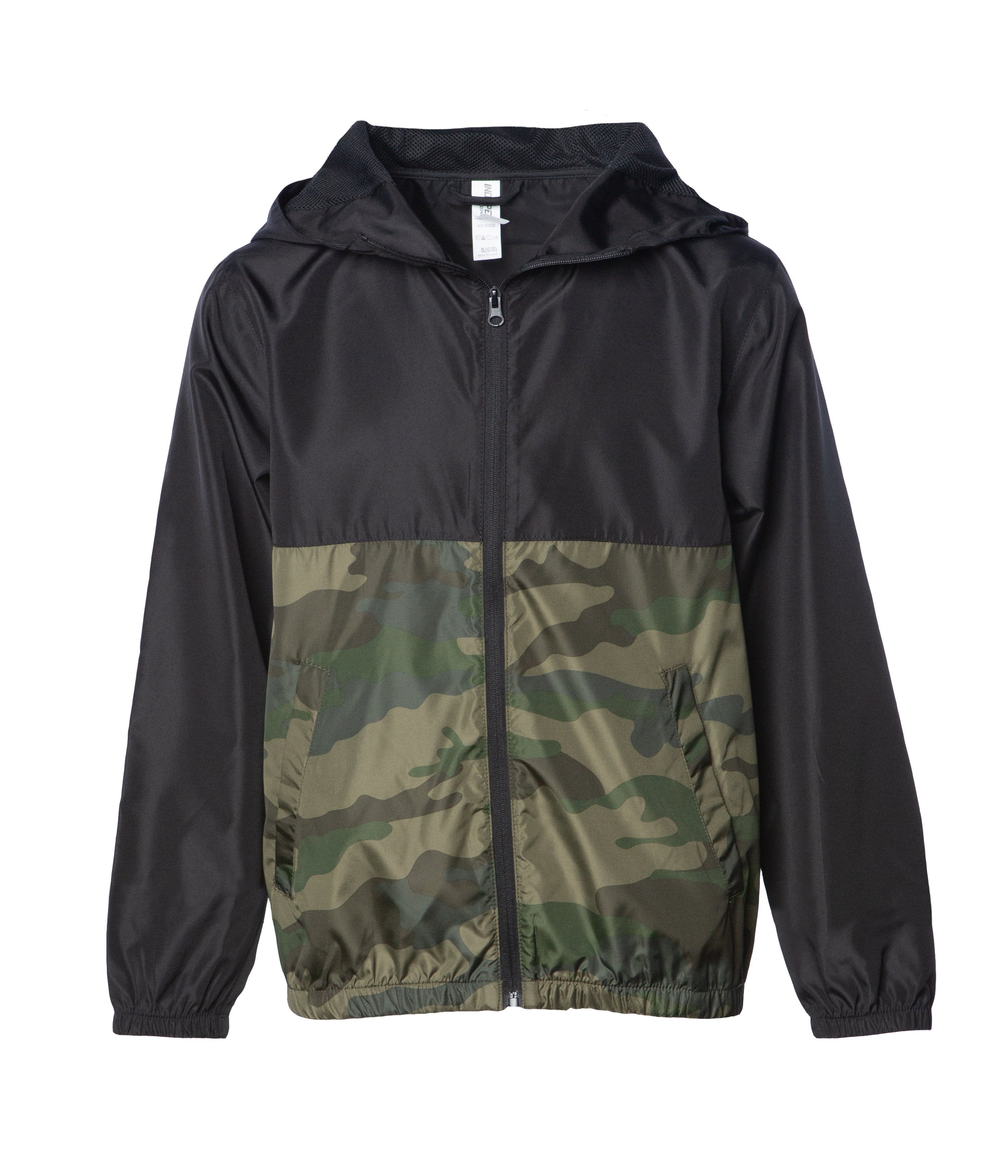 Independent Trading Company Youth Lightweight Windbreaker Jacket