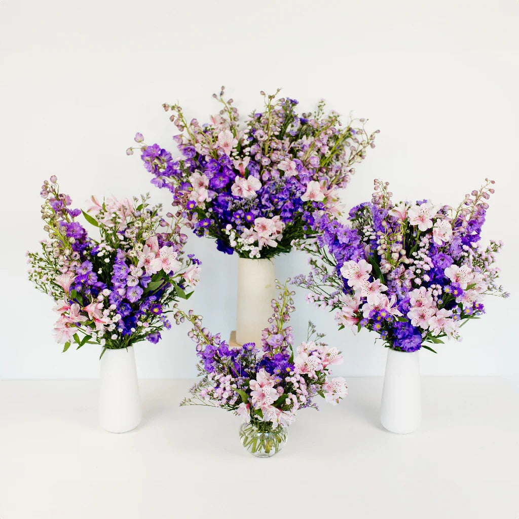 FiftyFlowers Purple Magic Flower Centerpiece - view 4