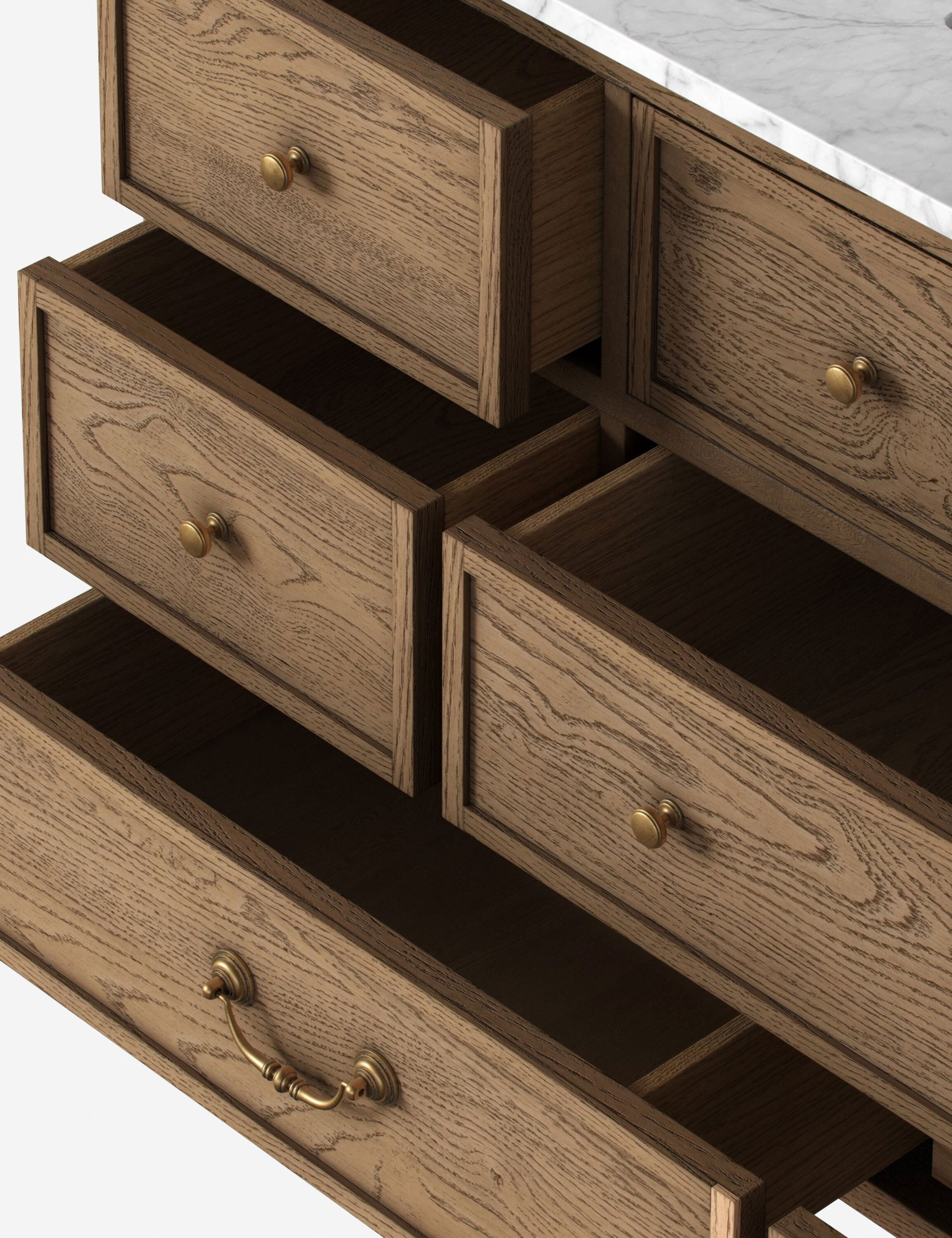 Lulu and Georgia Elliston Bath Vanity by Amber Lewis x Four Hands - view 17