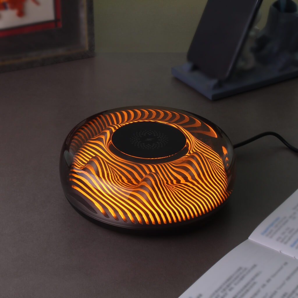 Porffitto Wireless Charger With Night Light - view 4