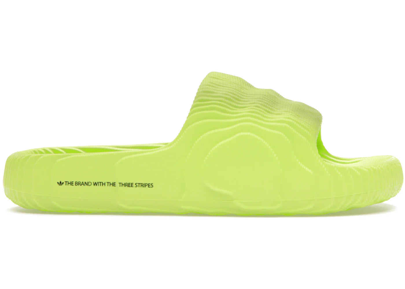 Yeezy adidas Adilette 22 Slides Solar Yellow - view 2