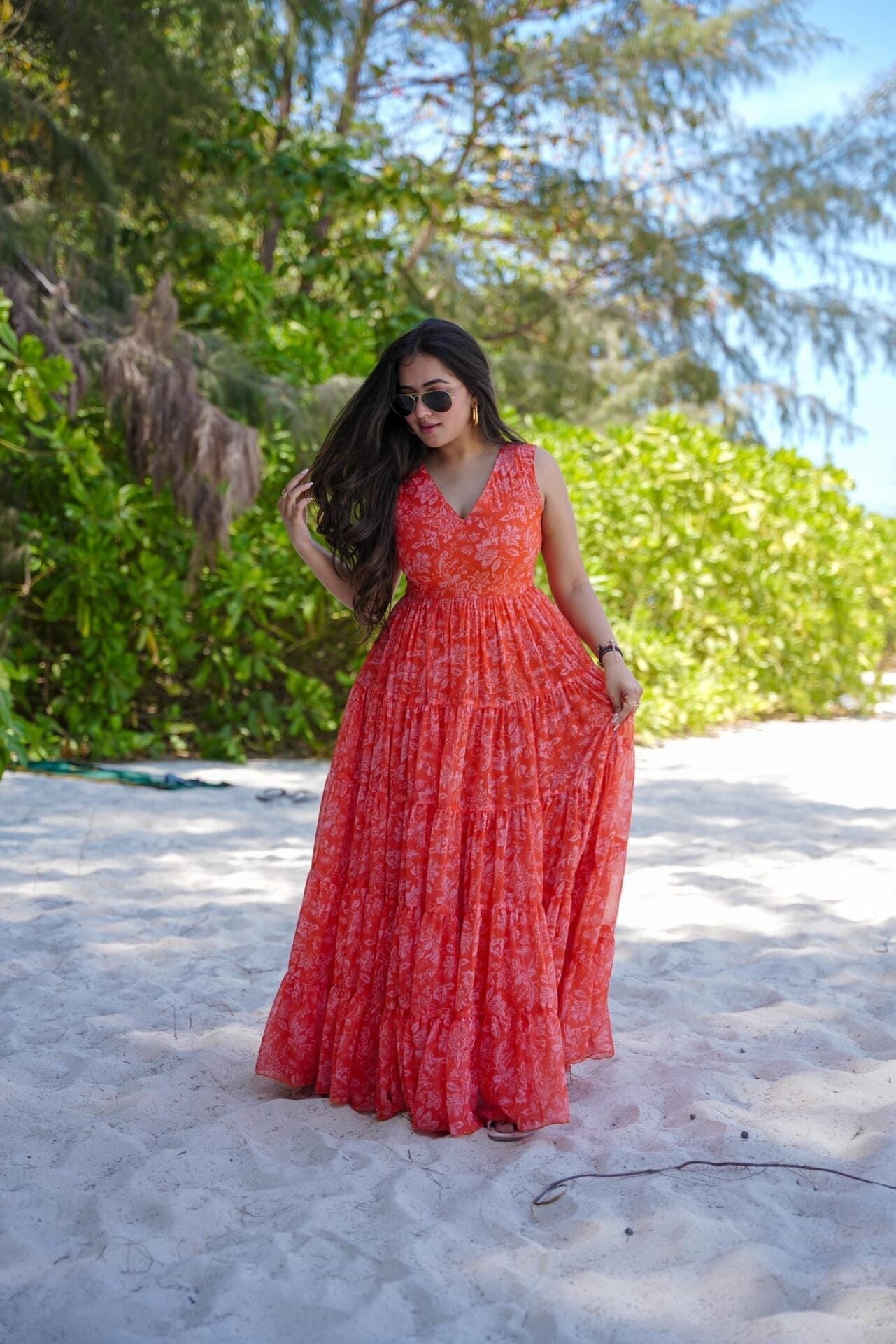 Idaho-o Vibrant Petal Maxi - view 2