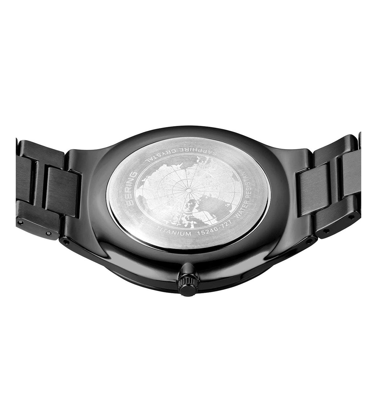 Bering Titanium Blue Dial Men 40mm - view 3