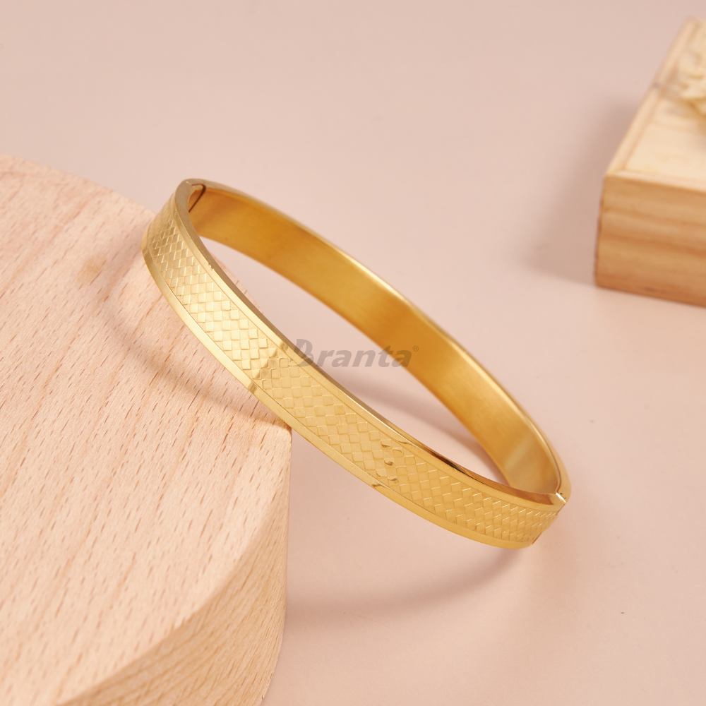 Branta Cube Pattern Bracelet For Men (7 Inch)