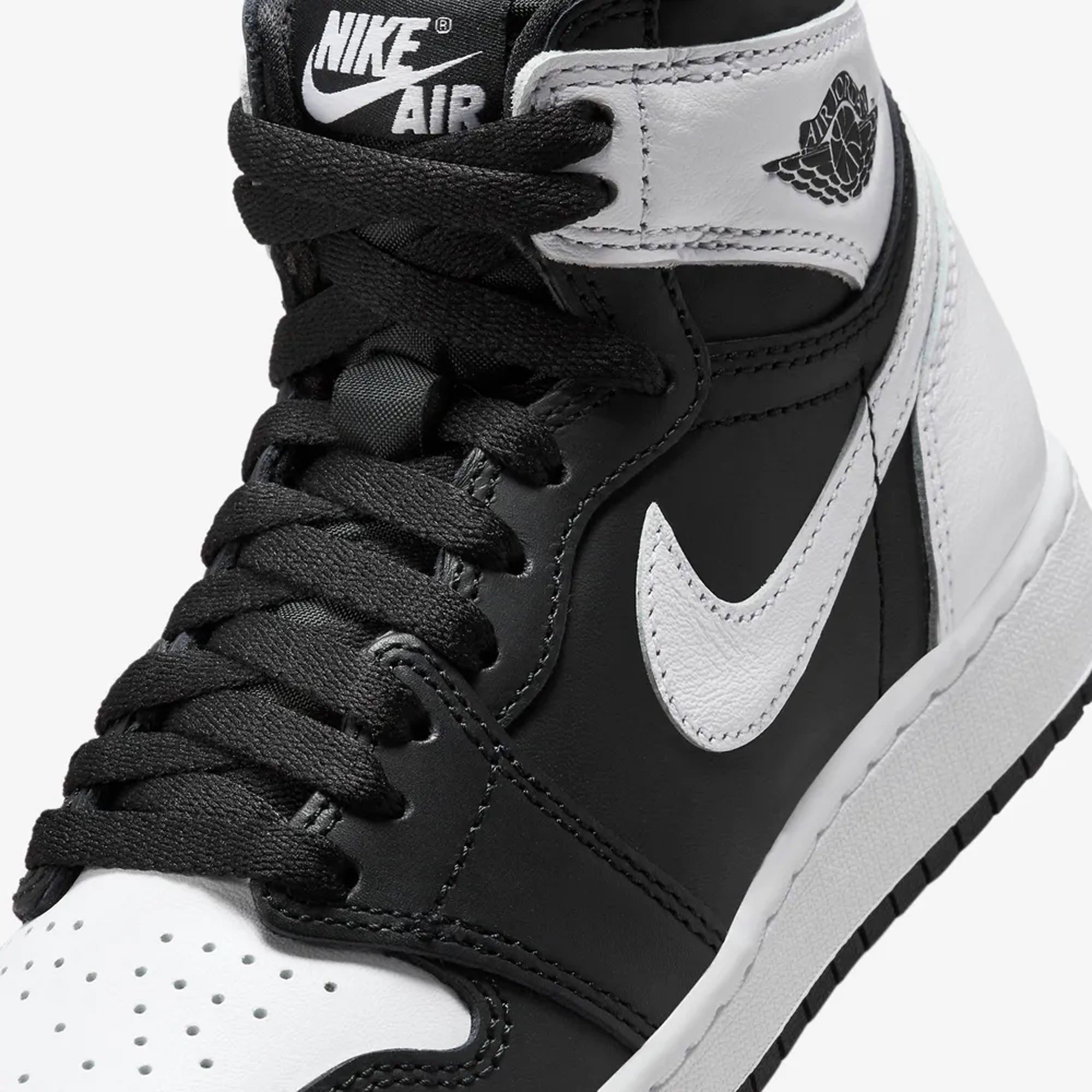 Jordan | AIR JORDAN 1 HIGH OG (GS) { BLACK/WHITE-WHITE - view 3