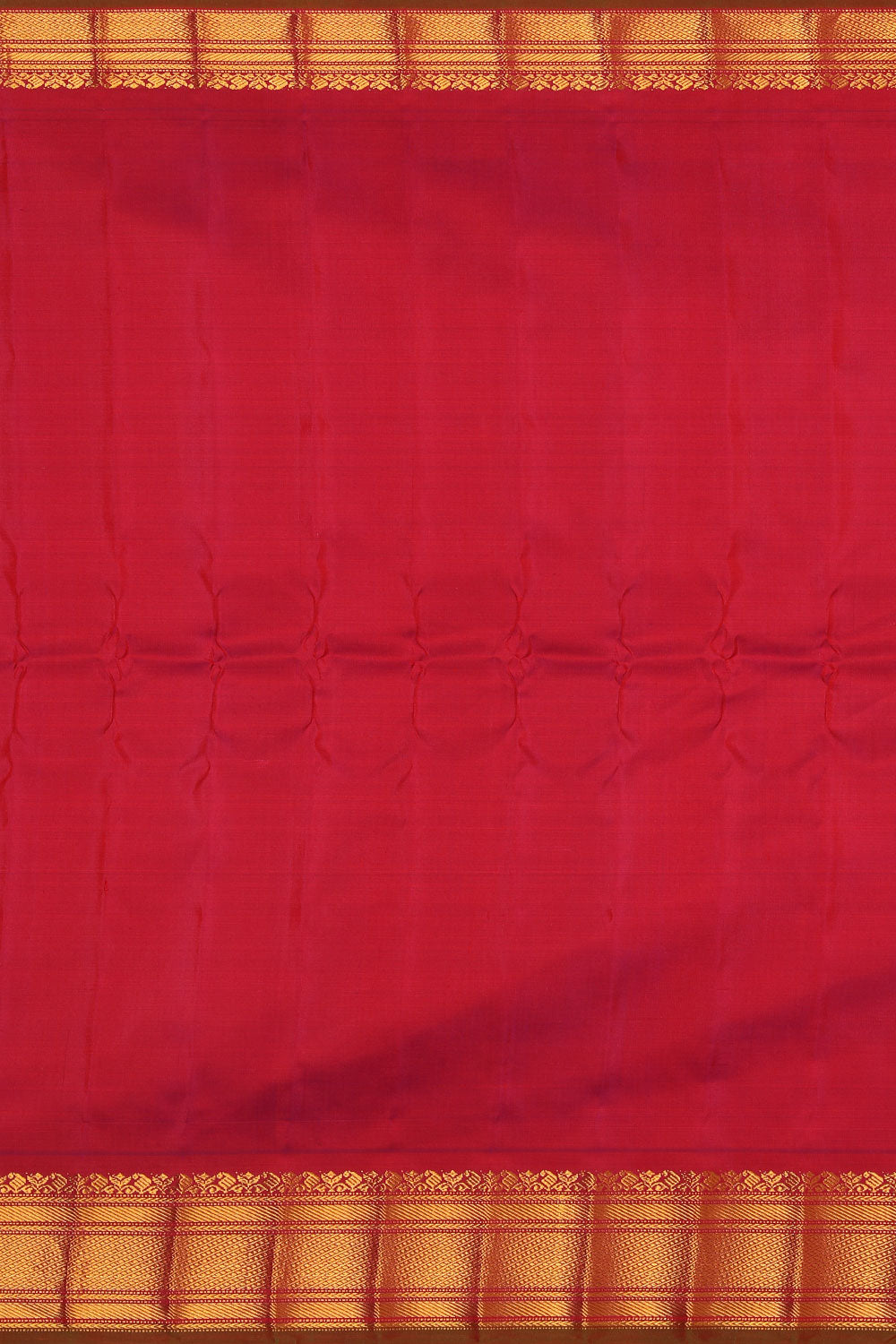 Kalanjali Gadwal Silk Ivory Off-White Saree – Women's - view 4