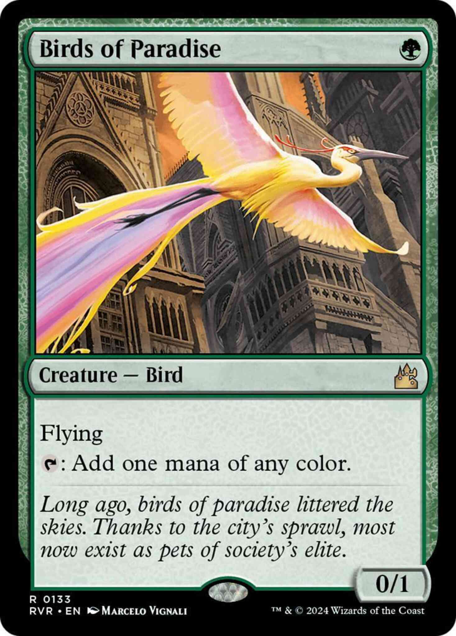 Magic Birds of Paradise [133] [Ravnica Remastered] [Non-Foil]