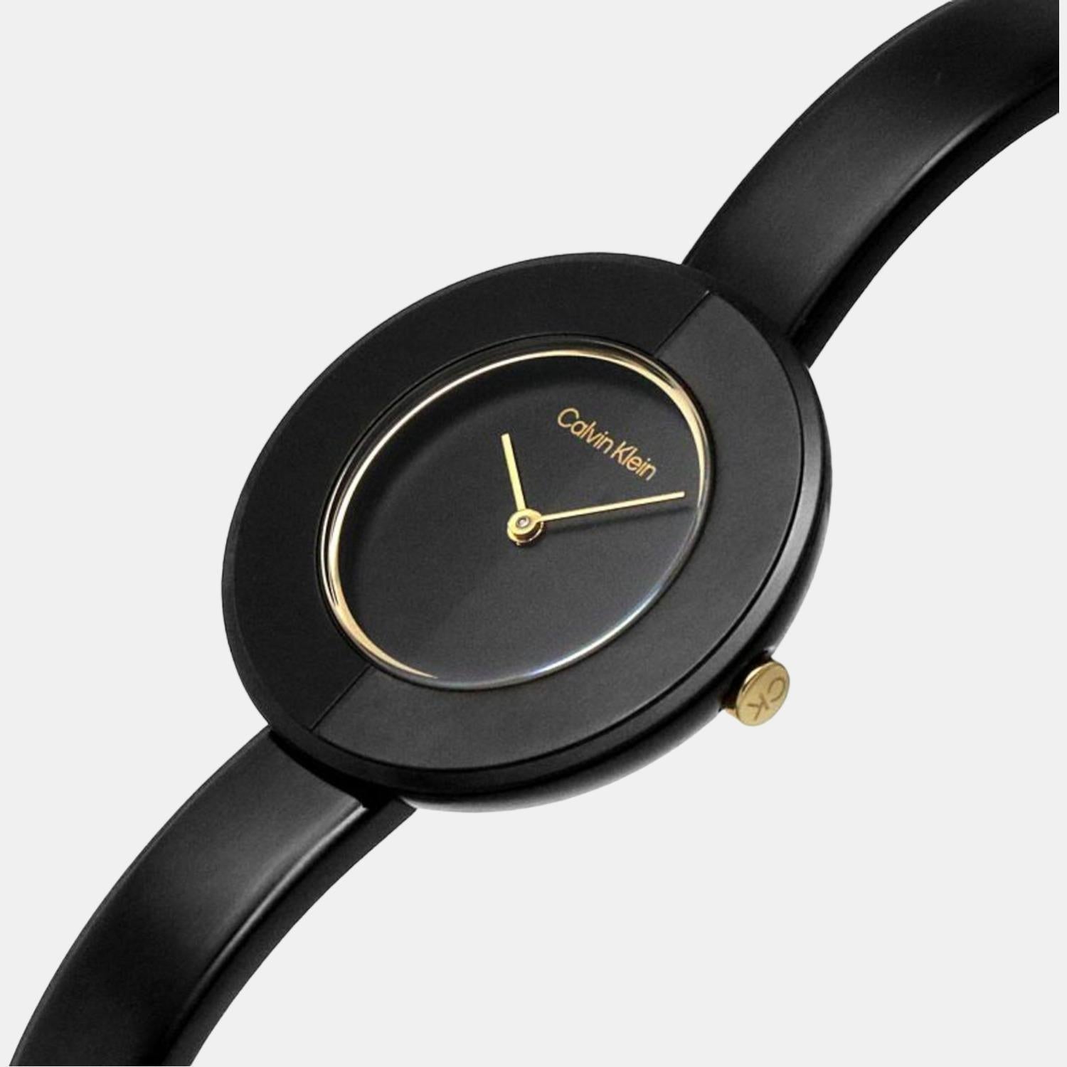 Calvin Klein Confidence Women Quartz Black Dial Analog Stainless Steel Watch 25200024 - view 5