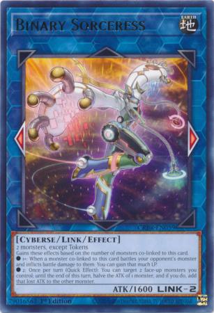 Yu-Gi-Oh! Binary Sorceress - CRBR-EN059 - Rare - 1st Edition