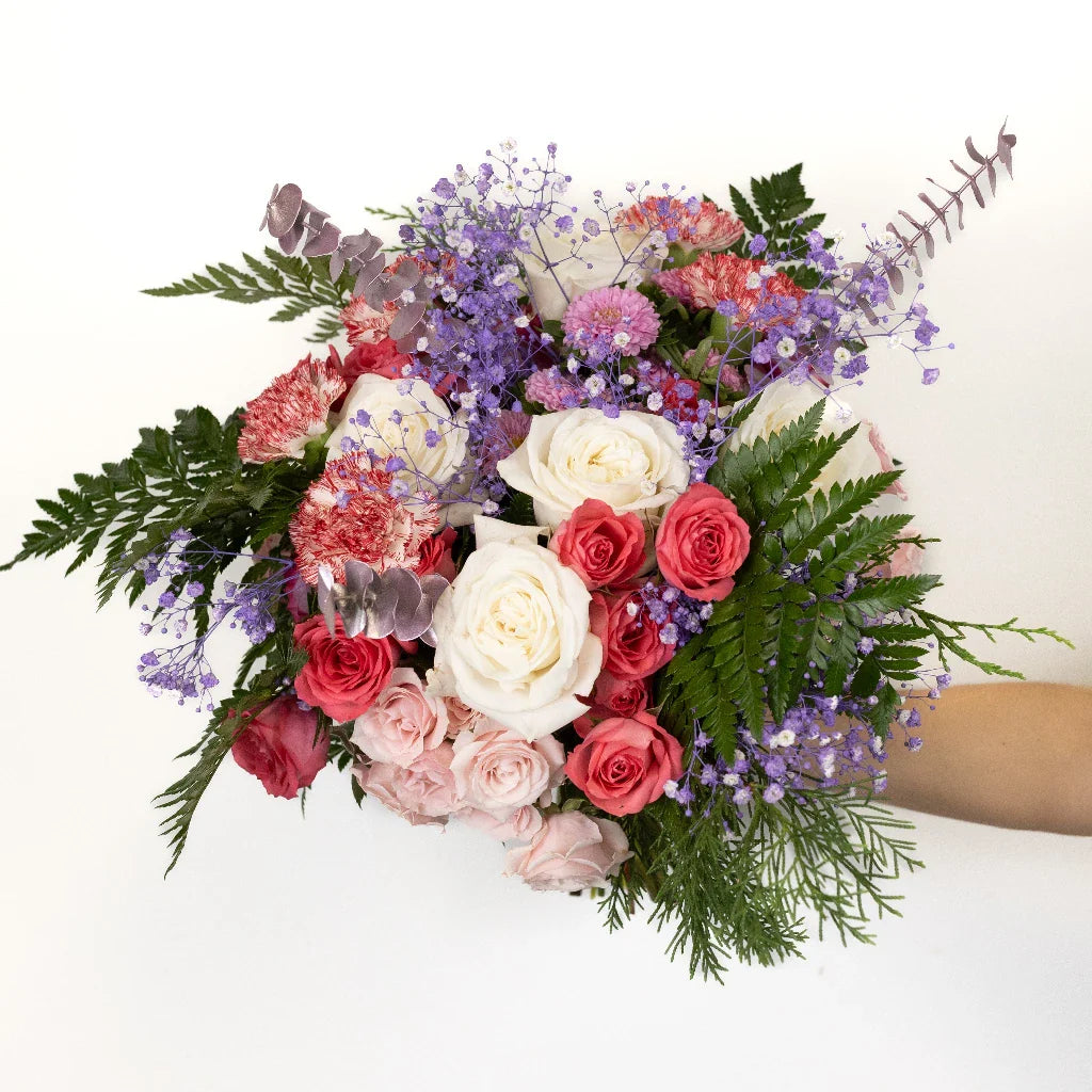 FiftyFlowers Candy Kisses Pink Flower Centerpieces - view 2