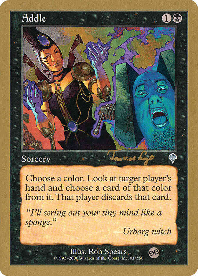 Addle tvdl91sb world – Magic Addle [tvdl91sb] [World Championship Decks 2001] [Non-Foil]