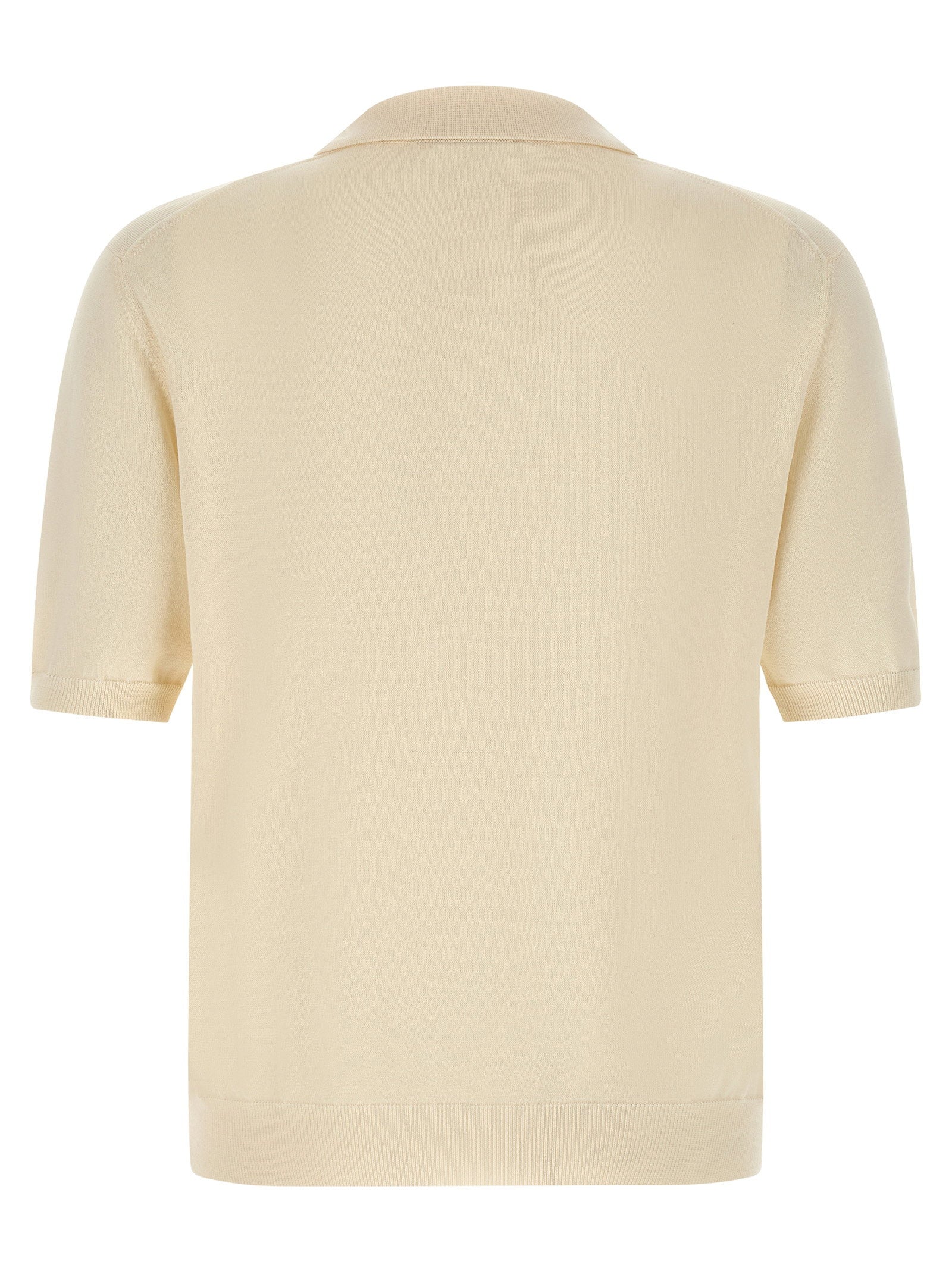 Zanone Cotton Knit Polo Shirt – 100% cotton - view 2