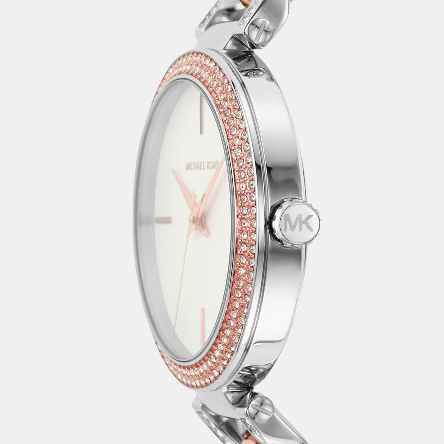 Michael Kors Catelyn Women Quartz White Dial Analog Stainless Steel Watch MK4634 - view 3
