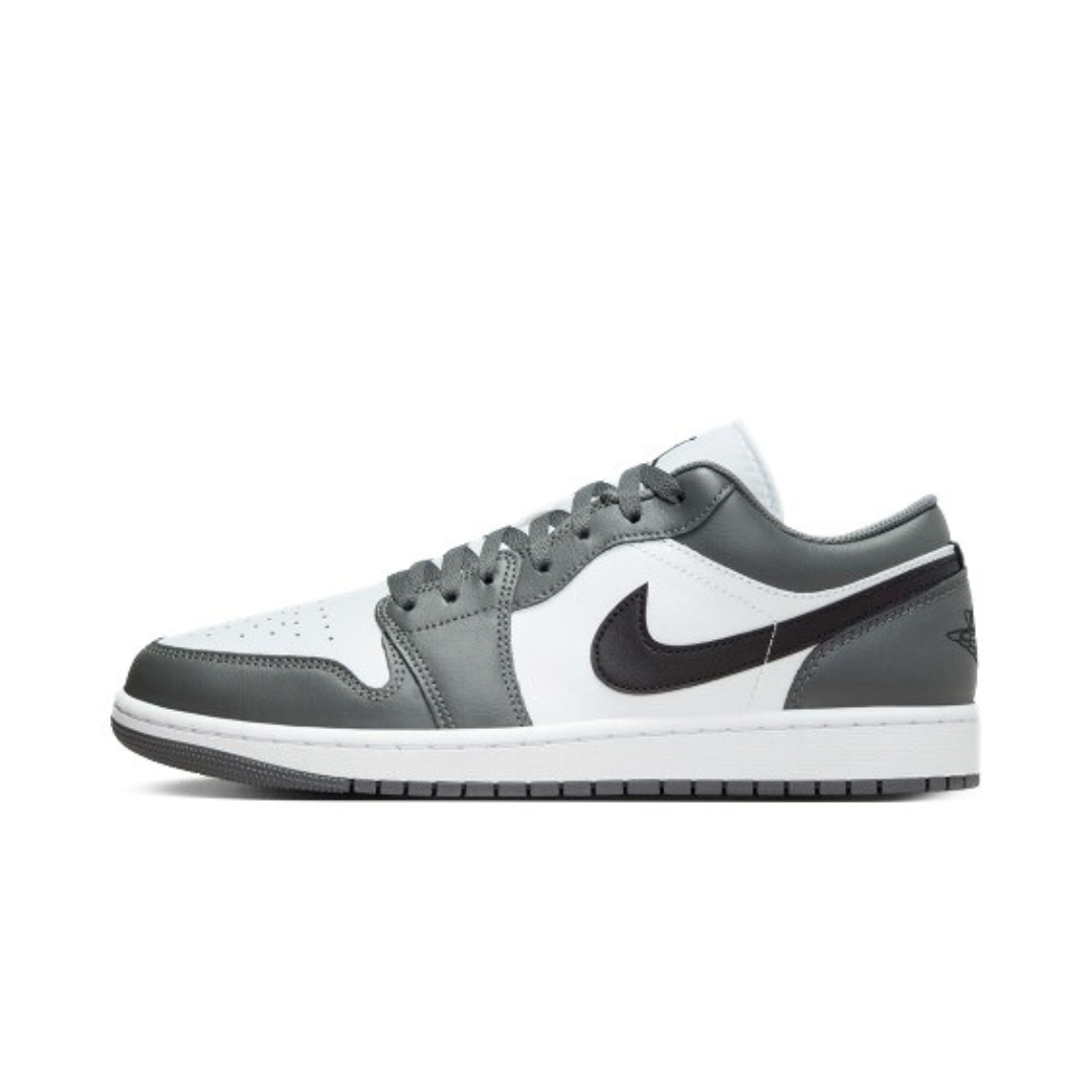 Nike Air Jordan Jordan 1 Low Grey White – BLACK