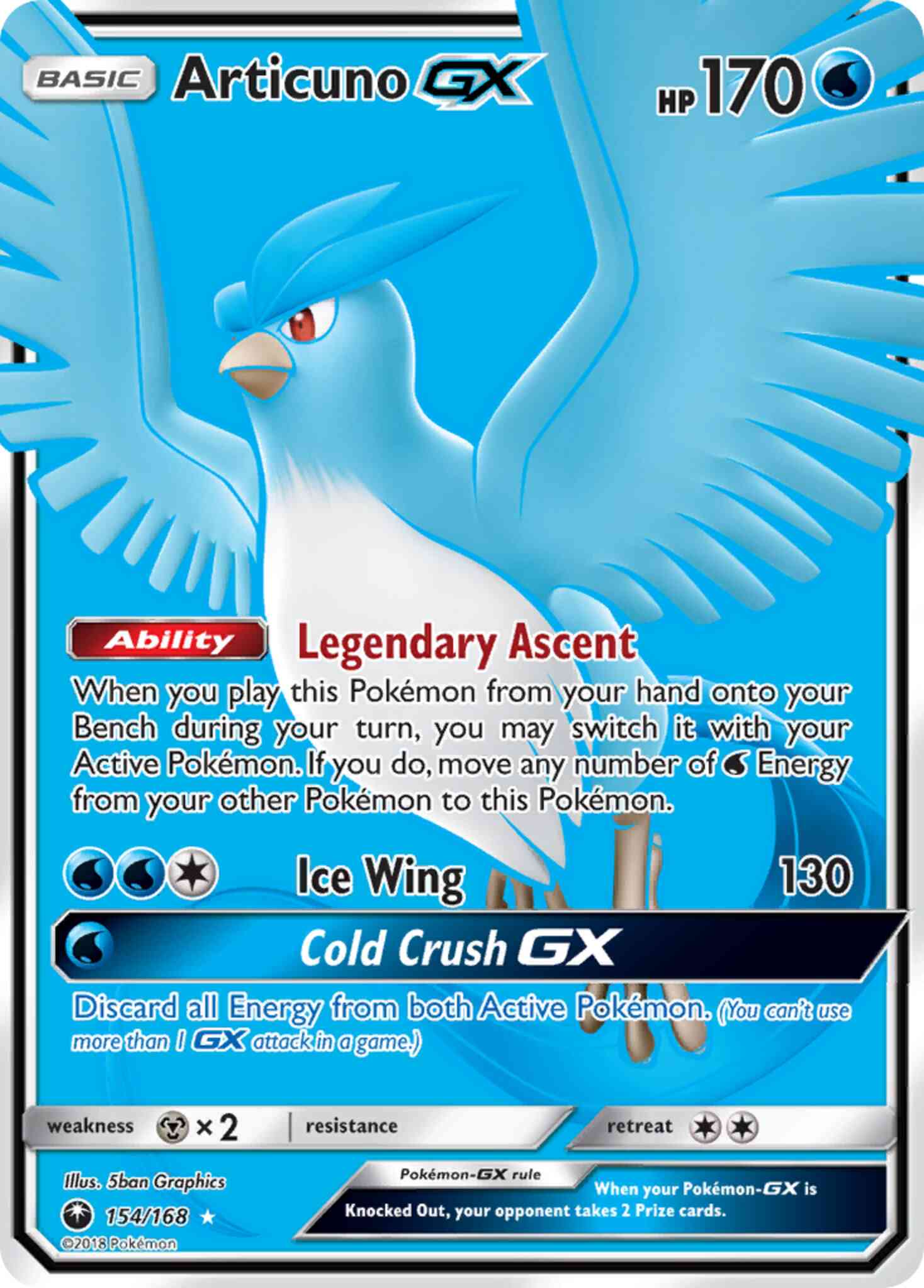 Rare ultra sm7-154 – Pokémon Articuno-GX - 154/168 - Rare Ultra [sm7-154] [Ultra]