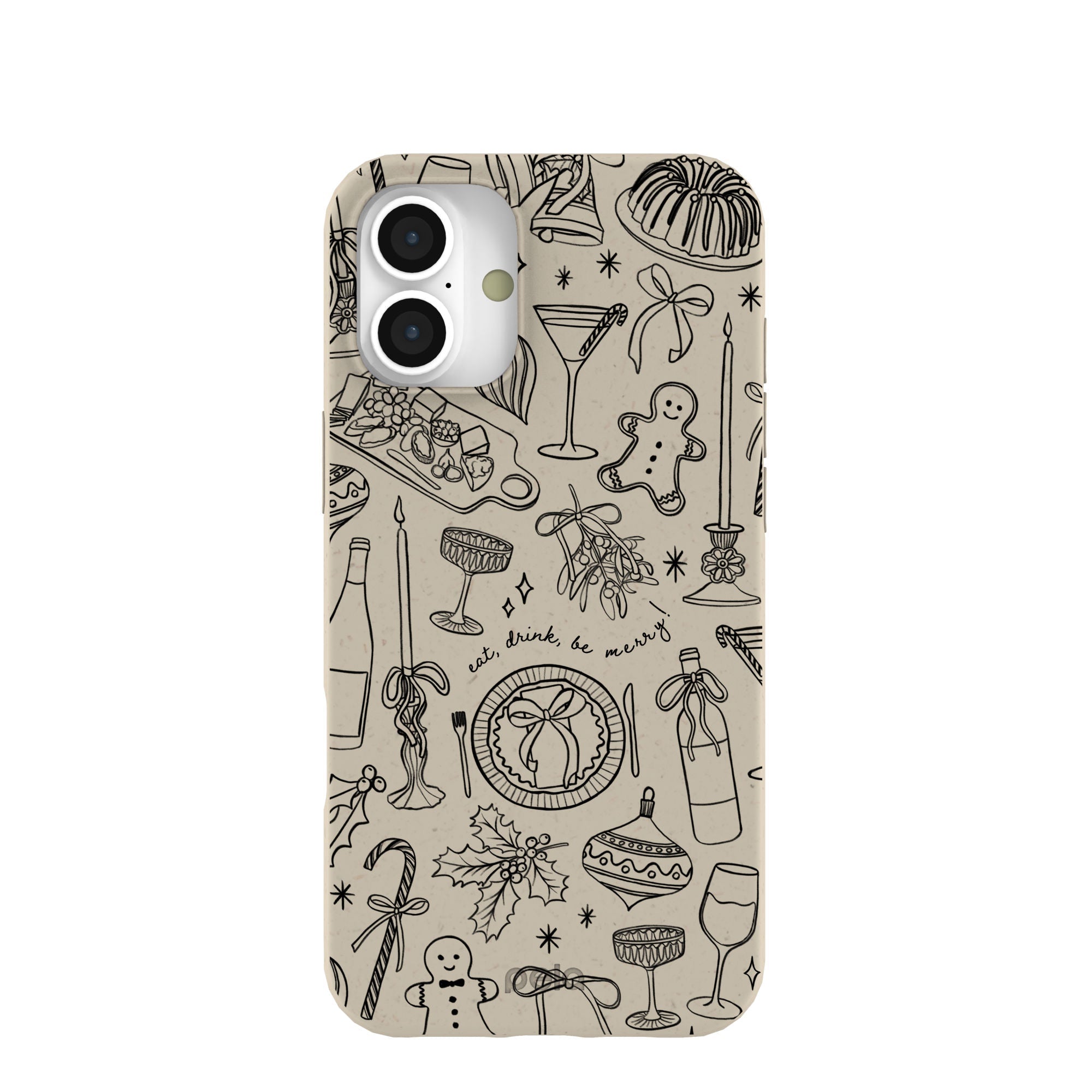 Pela Case London Fog Holiday Dinner Party iPhone 16 Plus Case