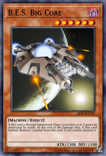Big core b – Yu-Gi-Oh! Big Core (B.E.S. Big Core) - RDS-EN030 - Super Rare - Unlimited