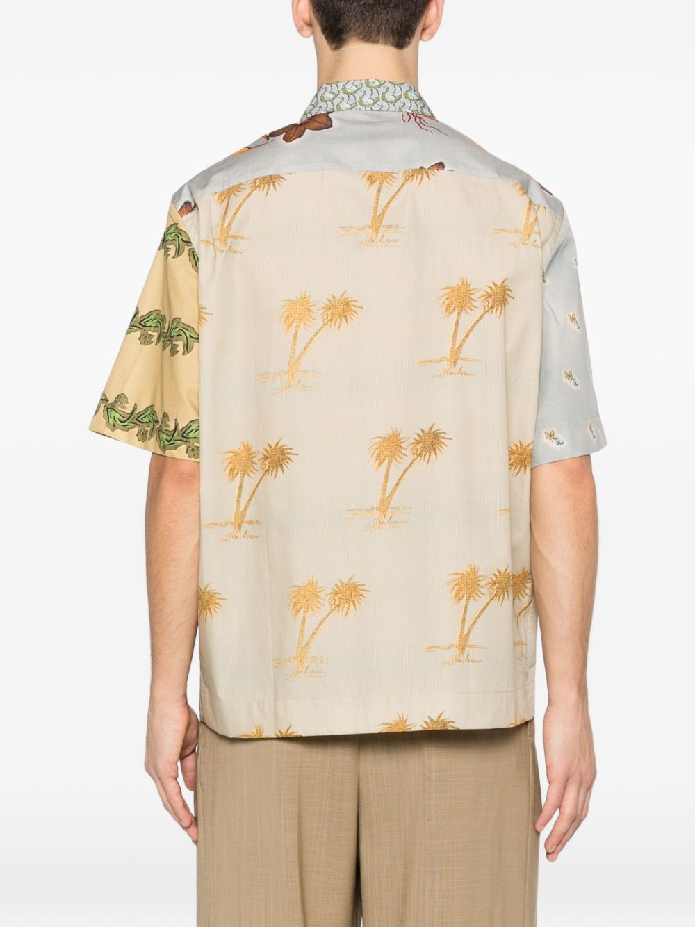 Paul Smith Printed cotton shirt – 100% COTTON - view 4