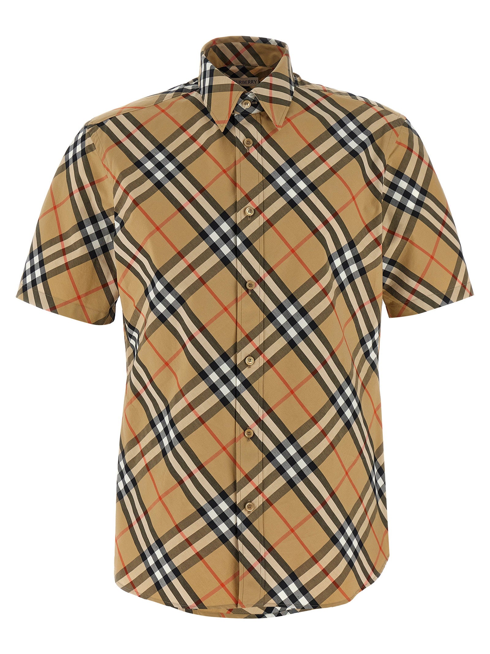 Burberry Check Shirt – 100% cotton