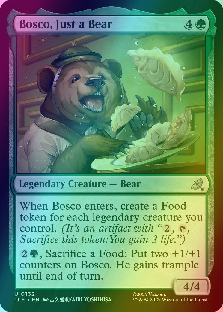 Magic Bosco, Just a Bear [132] [Avatar: The Last Airbender Eternal] [Foil]