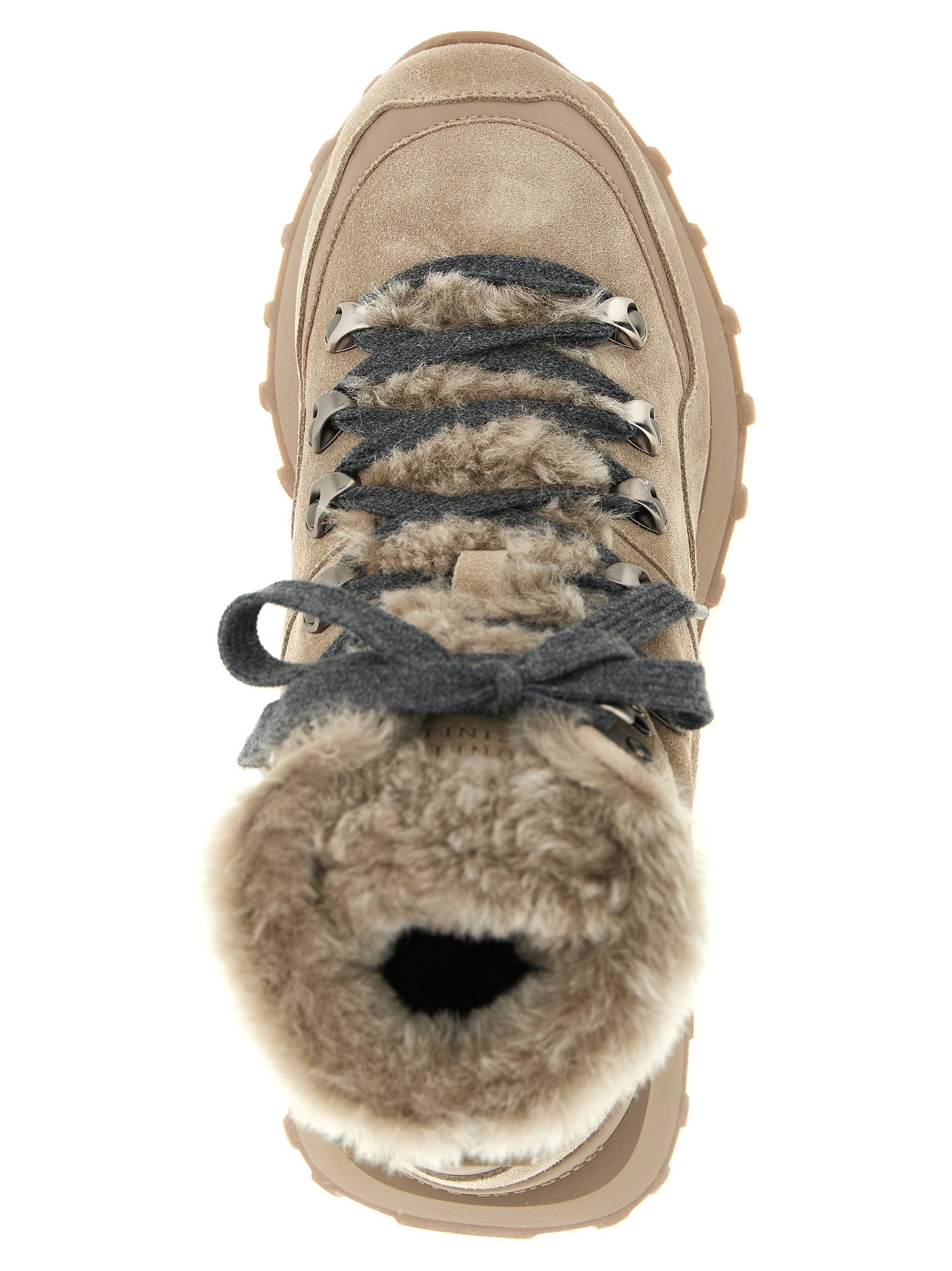 Brunello Cucinelli Lace-up Ankle Boots With Hooks - view 4