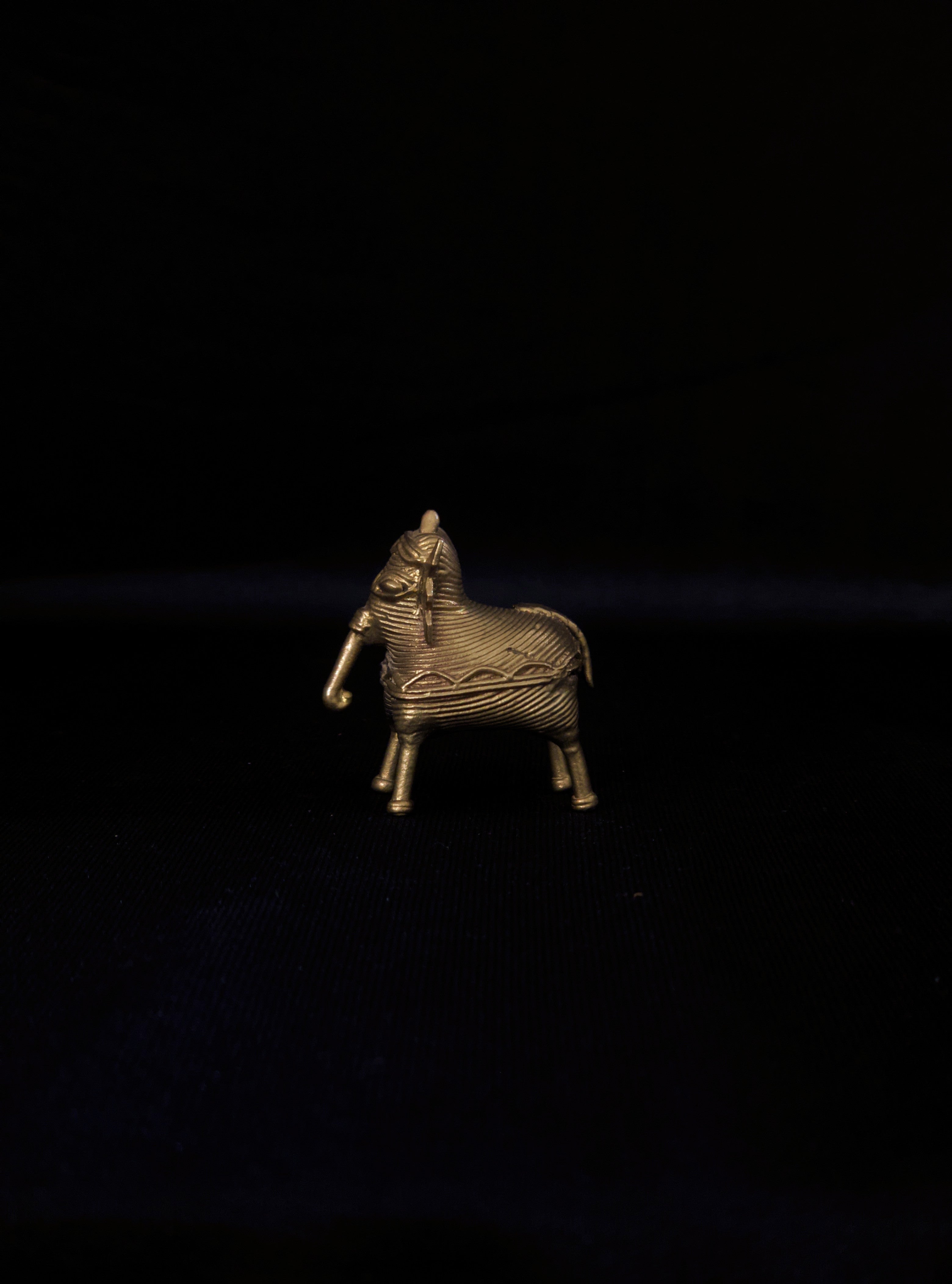 IndianVillèz Handmade Dhokra Elephant - view 2
