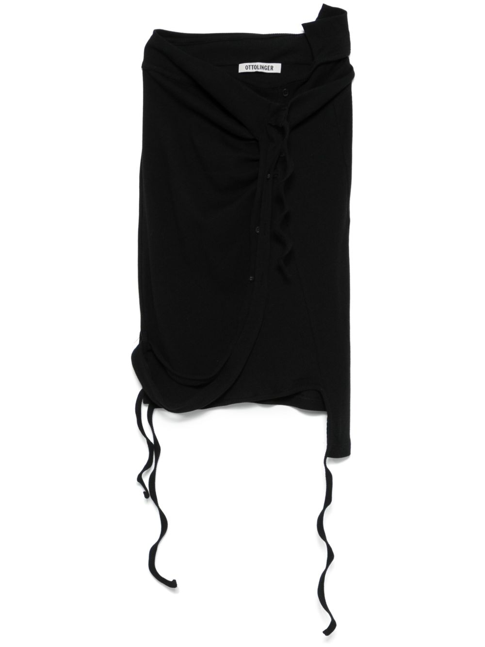 Ottolinger Ribbed mini skirt – Cotton 97% Elastane 3%