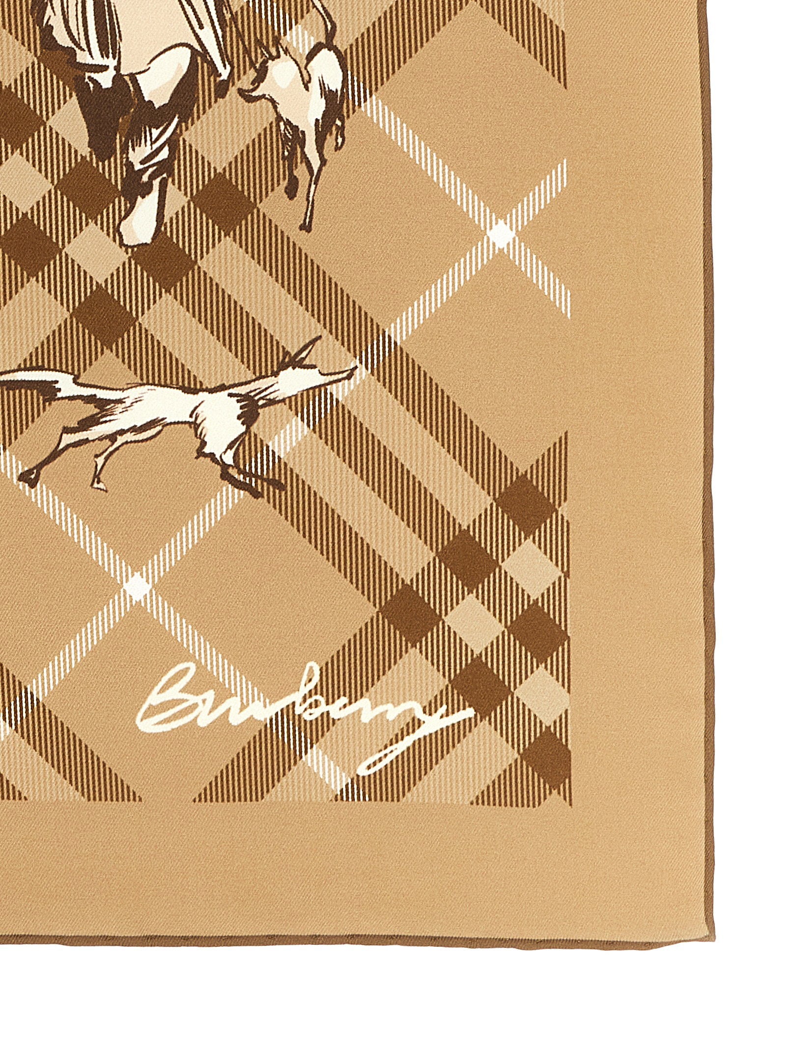 Burberry Check Mates Scarf – 100% mulberry silk - view 2
