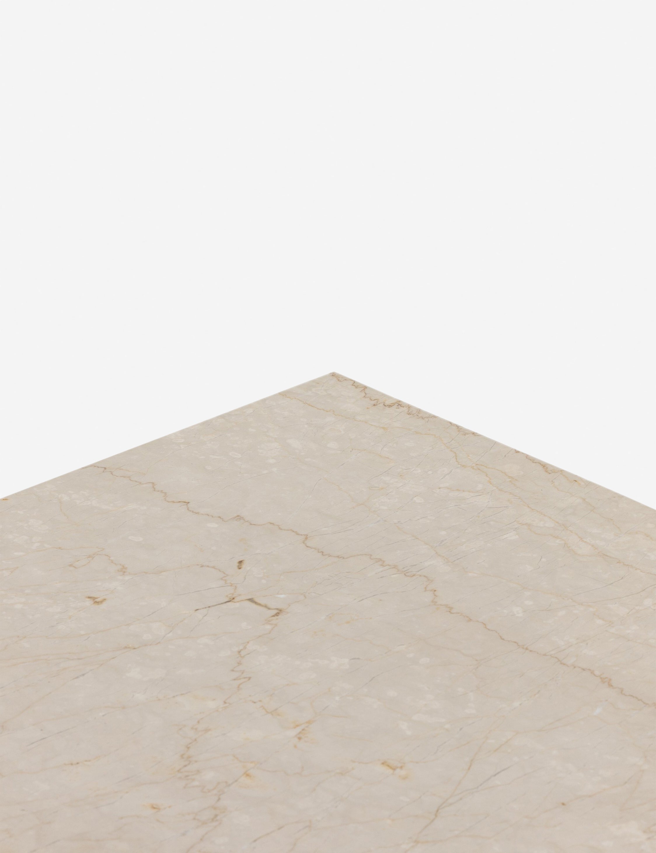 Lulu and Georgia Leonel Desk – Cream Marble - view 9