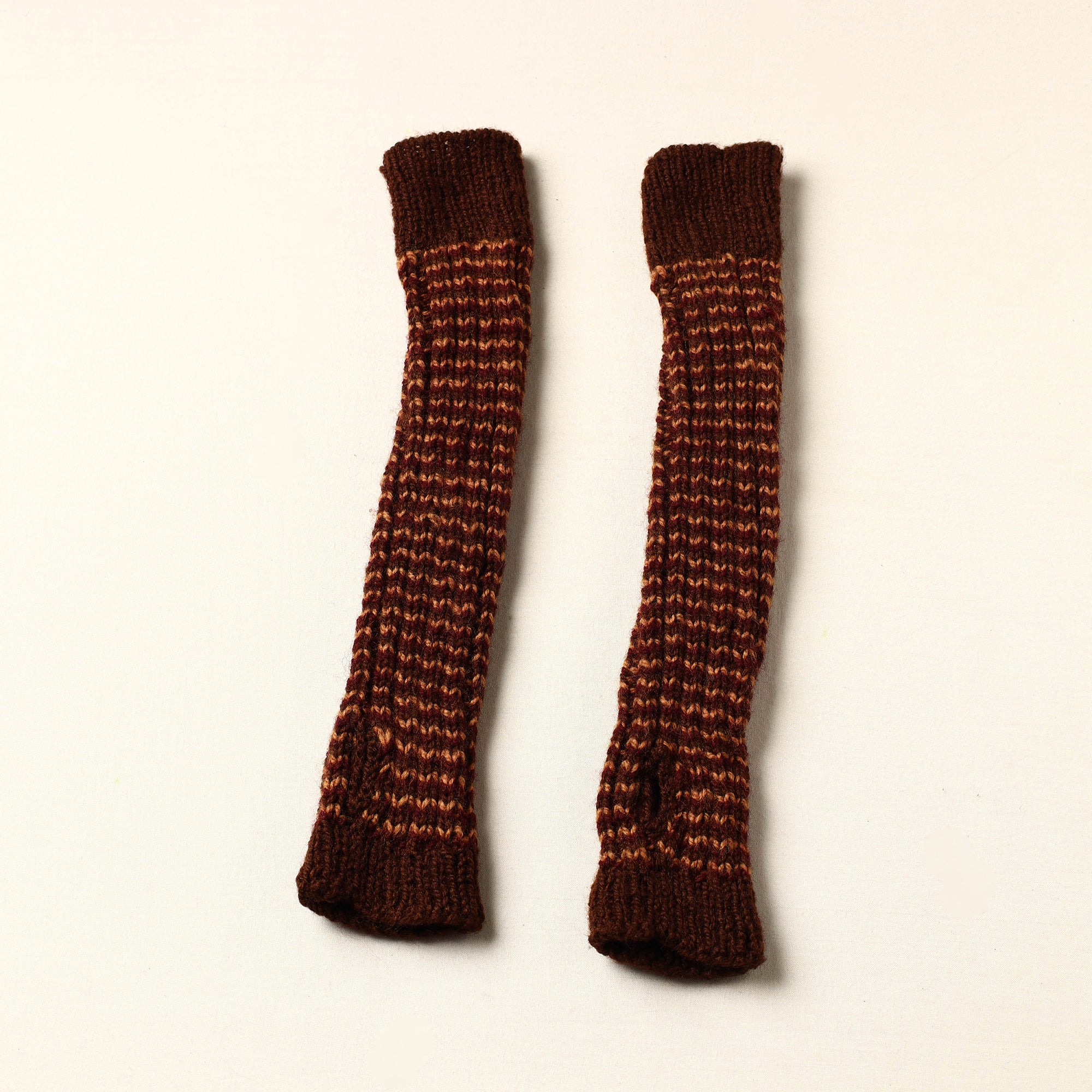 KILMORA Brown - Kumaun Hand Knitted Woolen Hand Warmer