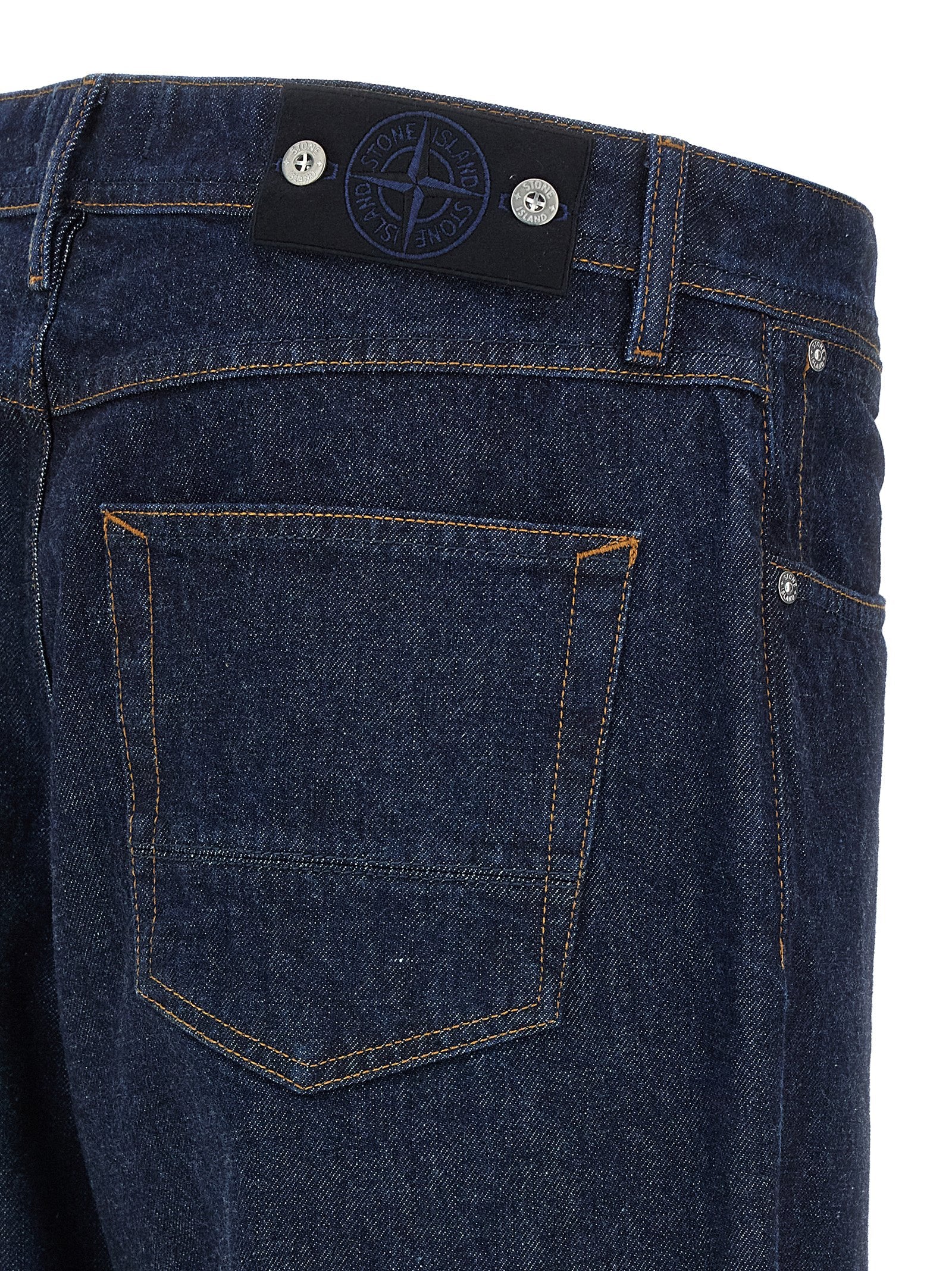 Stone Island Indigo Denim Jeans – 100% cotton - view 4