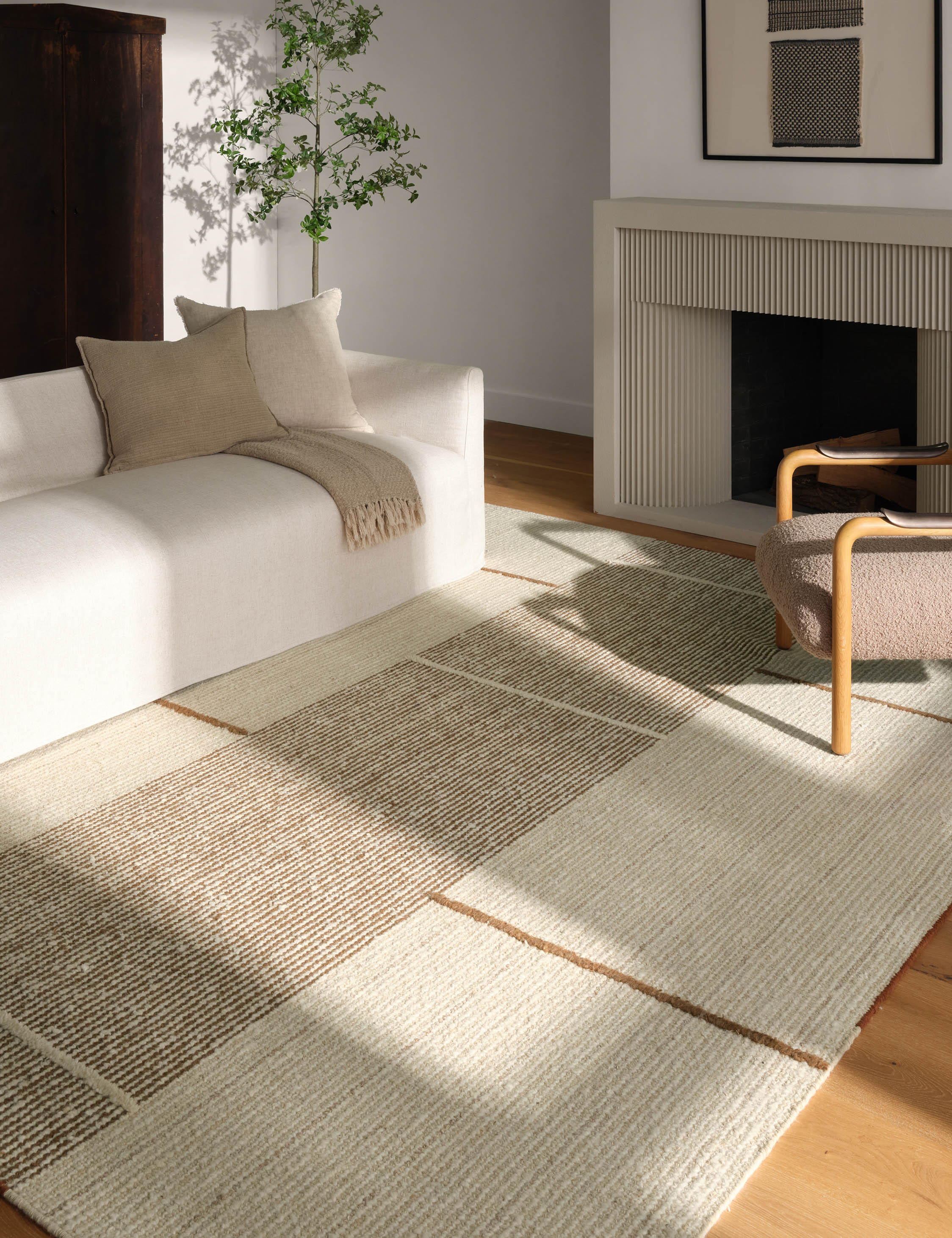 Lulu and Georgia Krane Handwoven Wool Rug - view 3