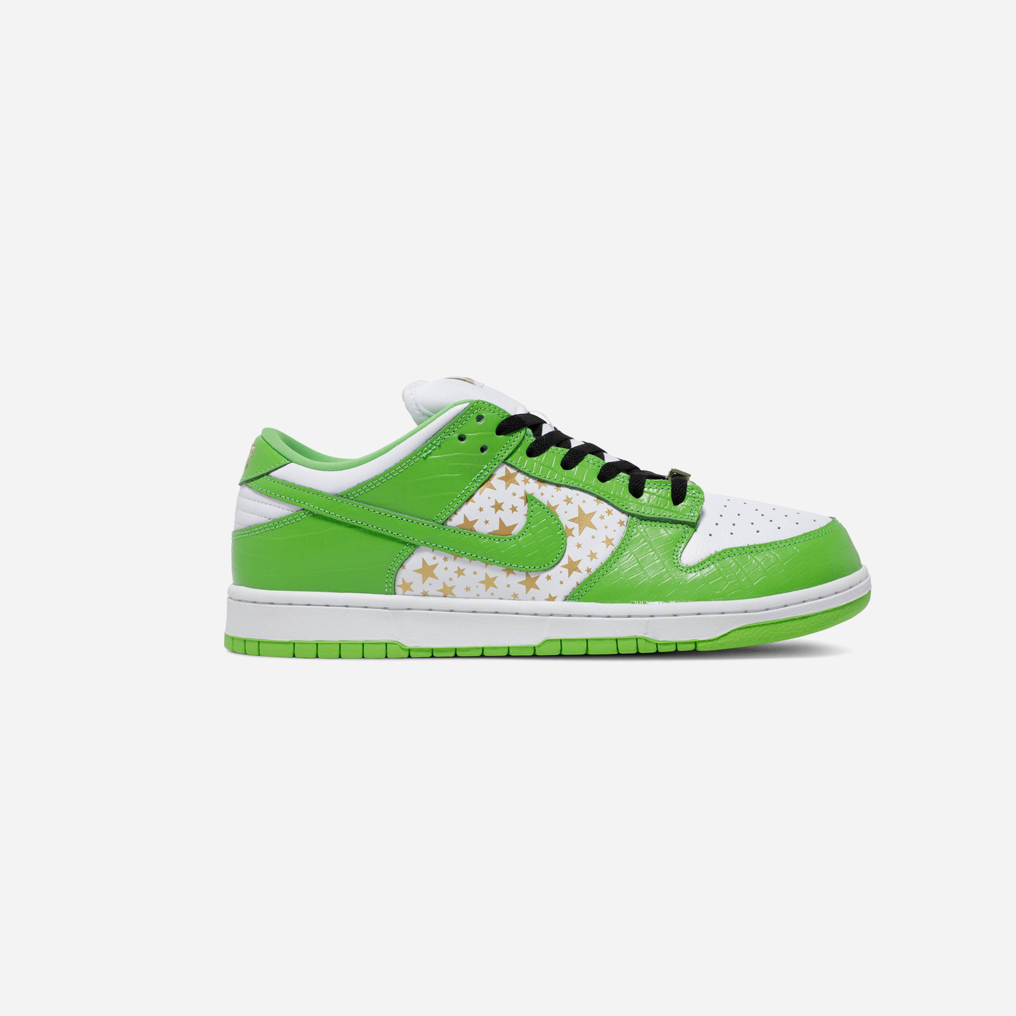 Nike Sb Dunk Low Supreme Stars Mean Green