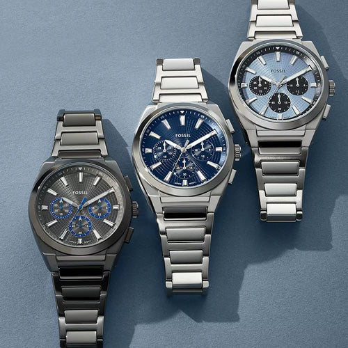 Fossil Everett Blue Dial Men 44mm FS6104 - view 5