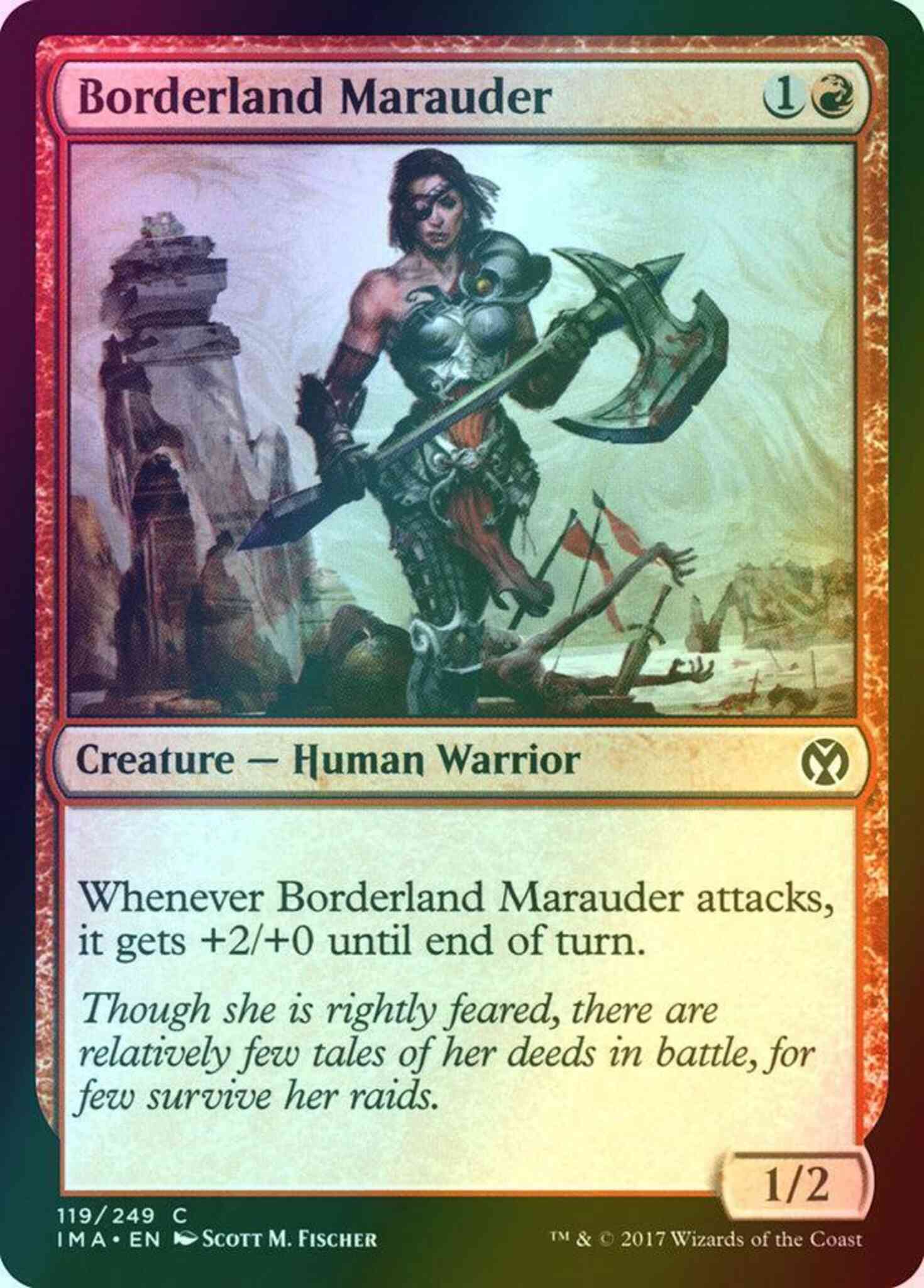 Borderland marauder 119 – Magic Borderland Marauder [119] [Iconic Masters] [Foil]