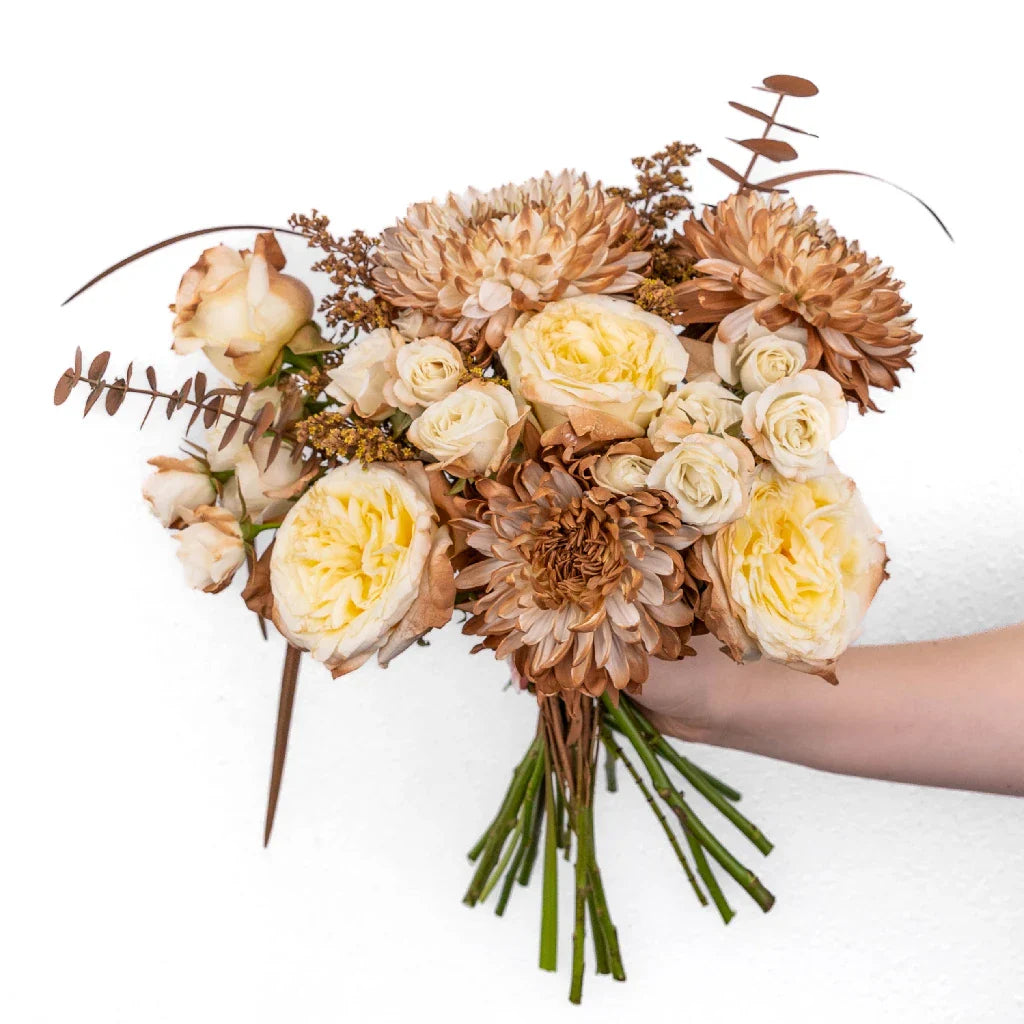 FiftyFlowers Mocha Mousse Flower Bouquet