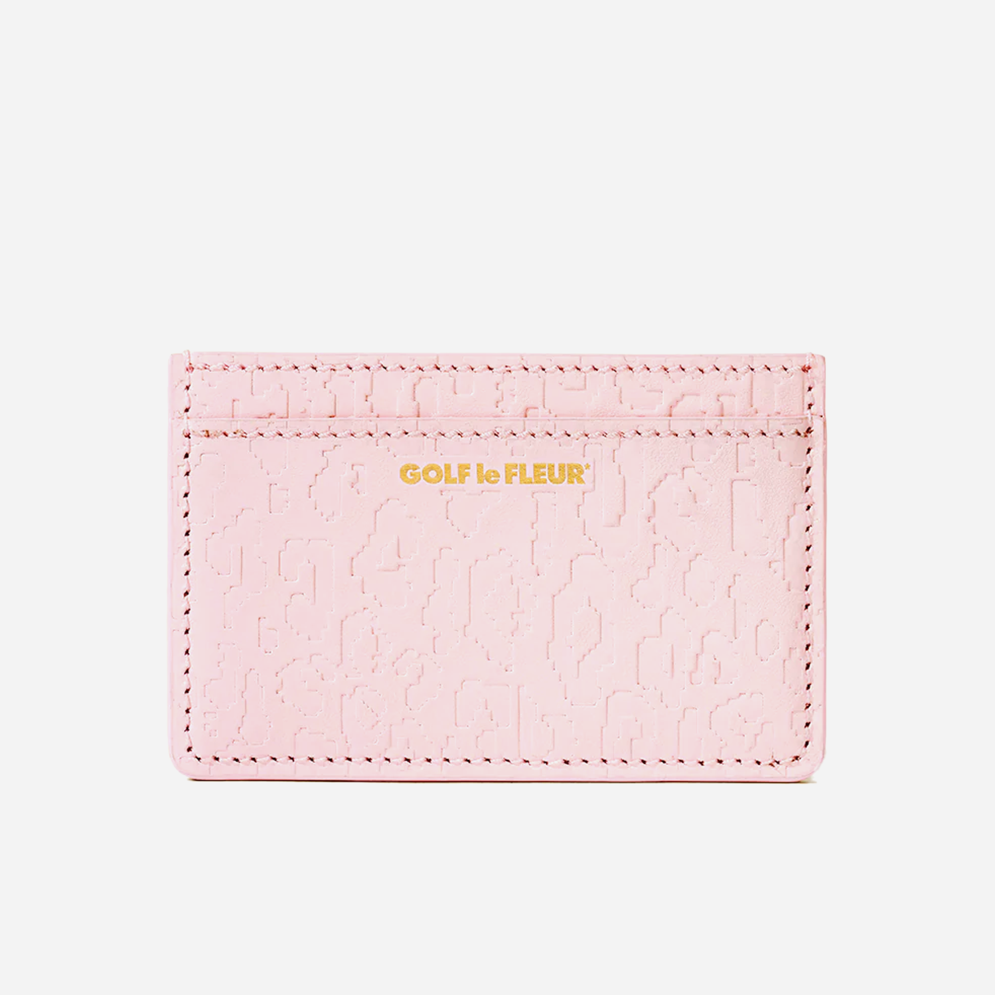 Golf Le Fleur Fleur Camo Cardholder Pink