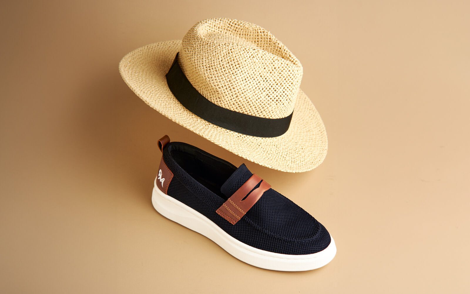 Neeman's Brunch Loafers : Black/Tan - view 2