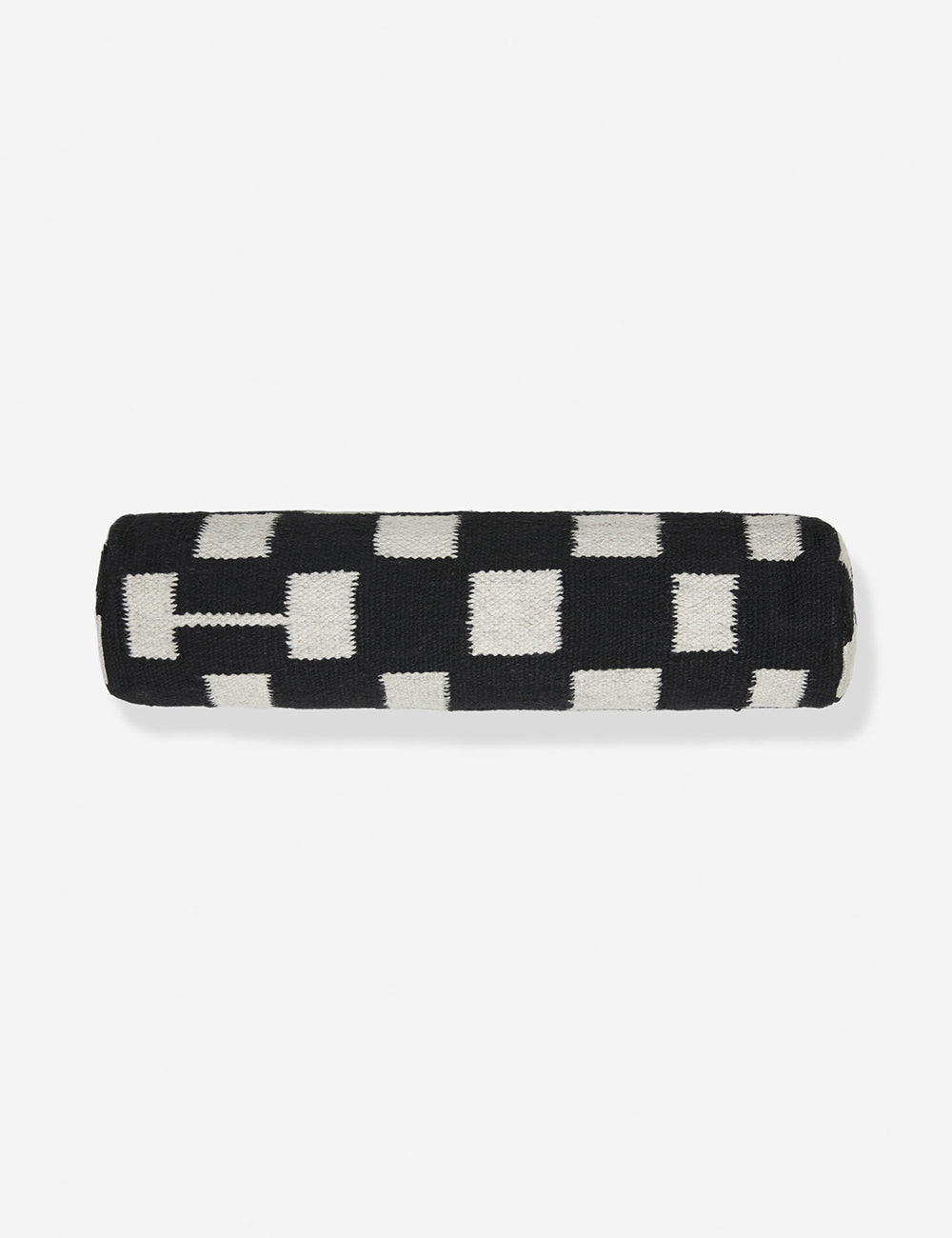 Lulu and Georgia Irregular Checkerboard Bolster Pillow by Sarah Sherman Samuel - view 2