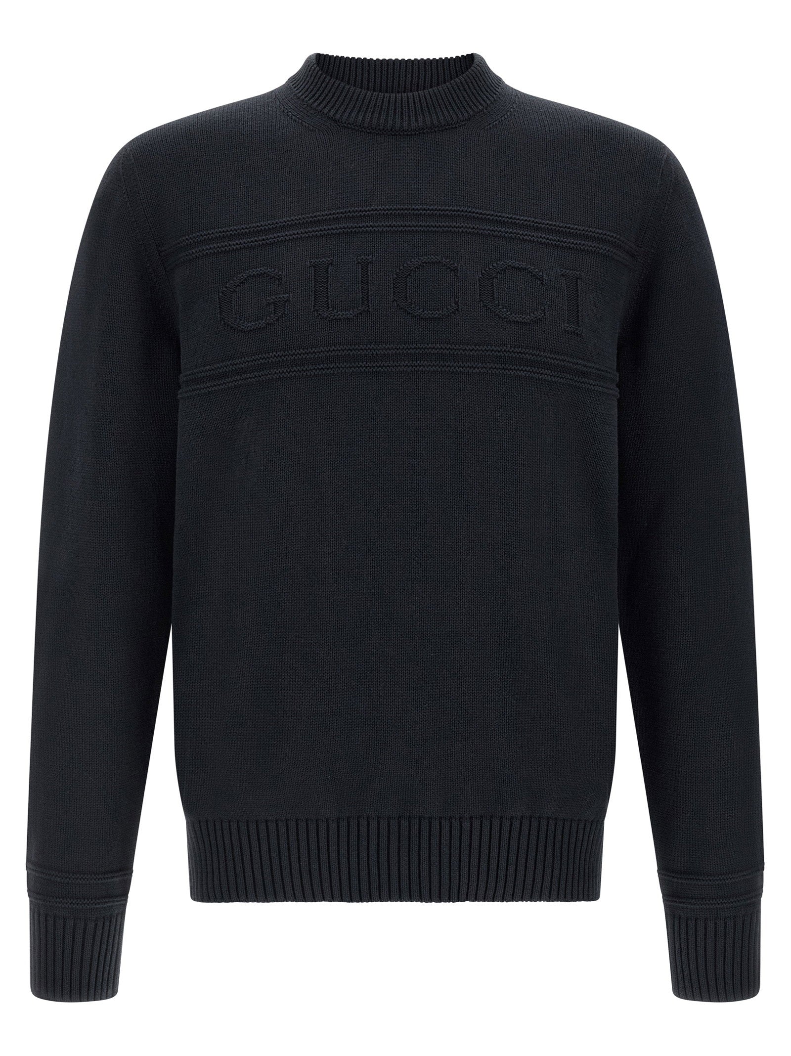 Gucci Intarsia Sweater – 85% cotton, 15% wool
