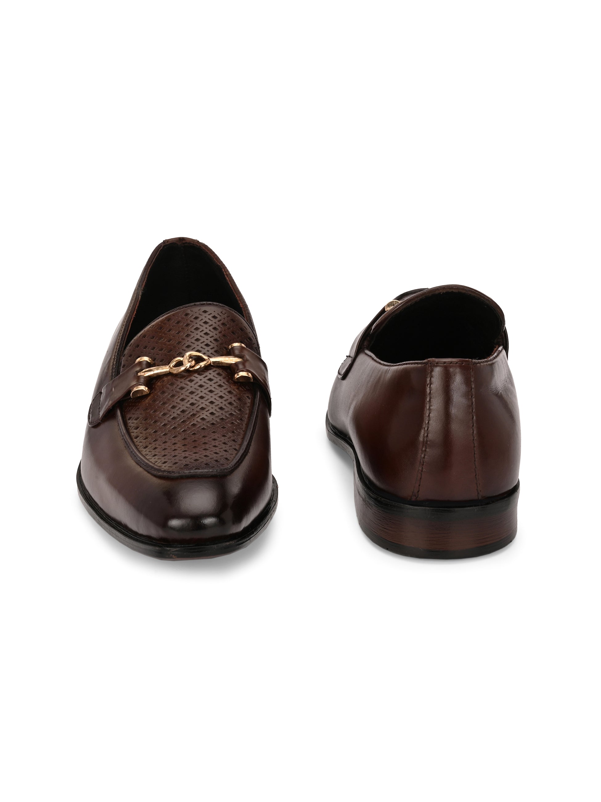 egoss-shoes Buckled Formal Loafers For Men by Egoss - view 3