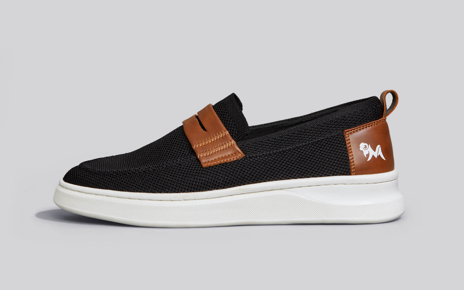 Neeman's Brunch Loafers : Black/Tan - view 5