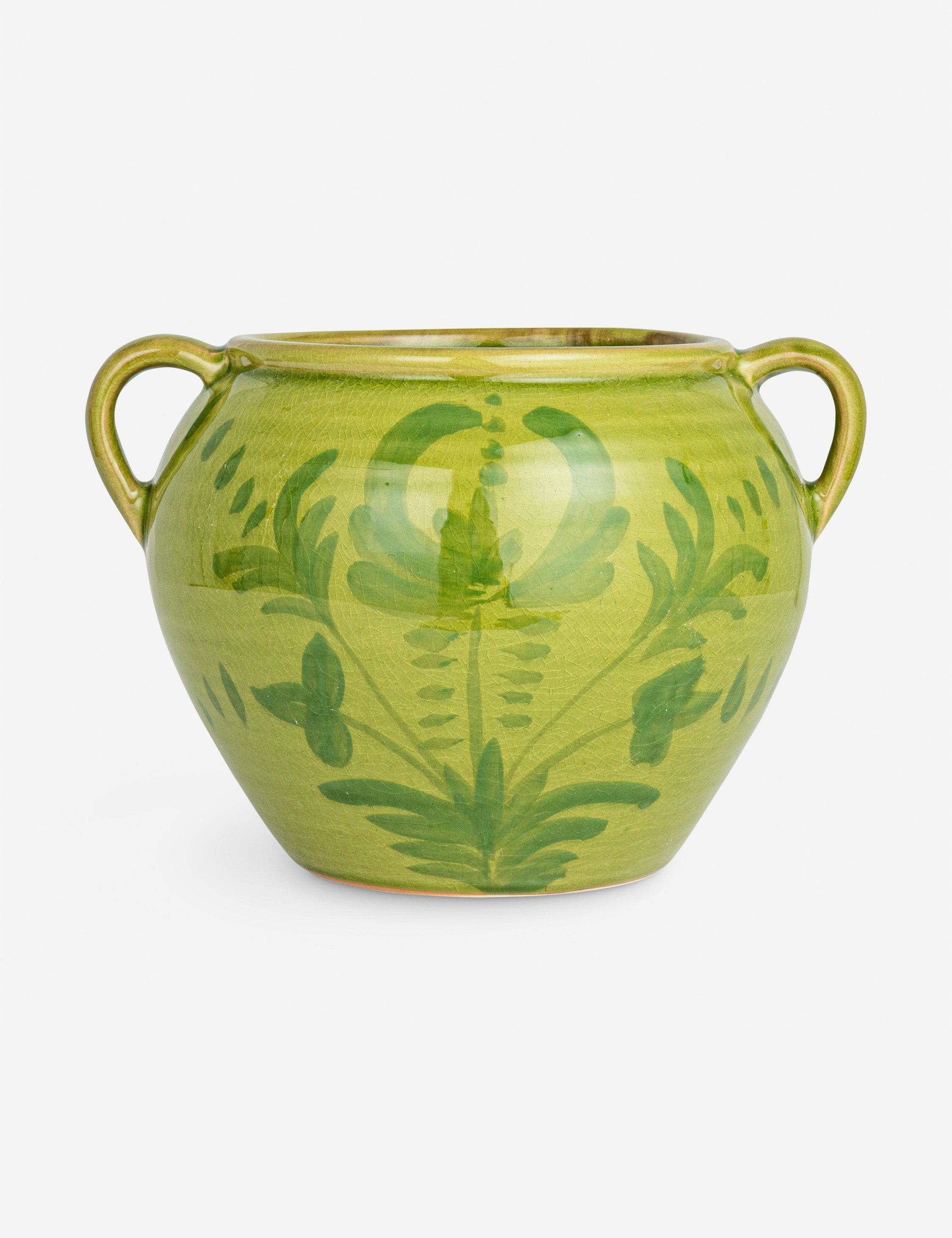 Lulu and Georgia Carrow Decorative Vase – Green
